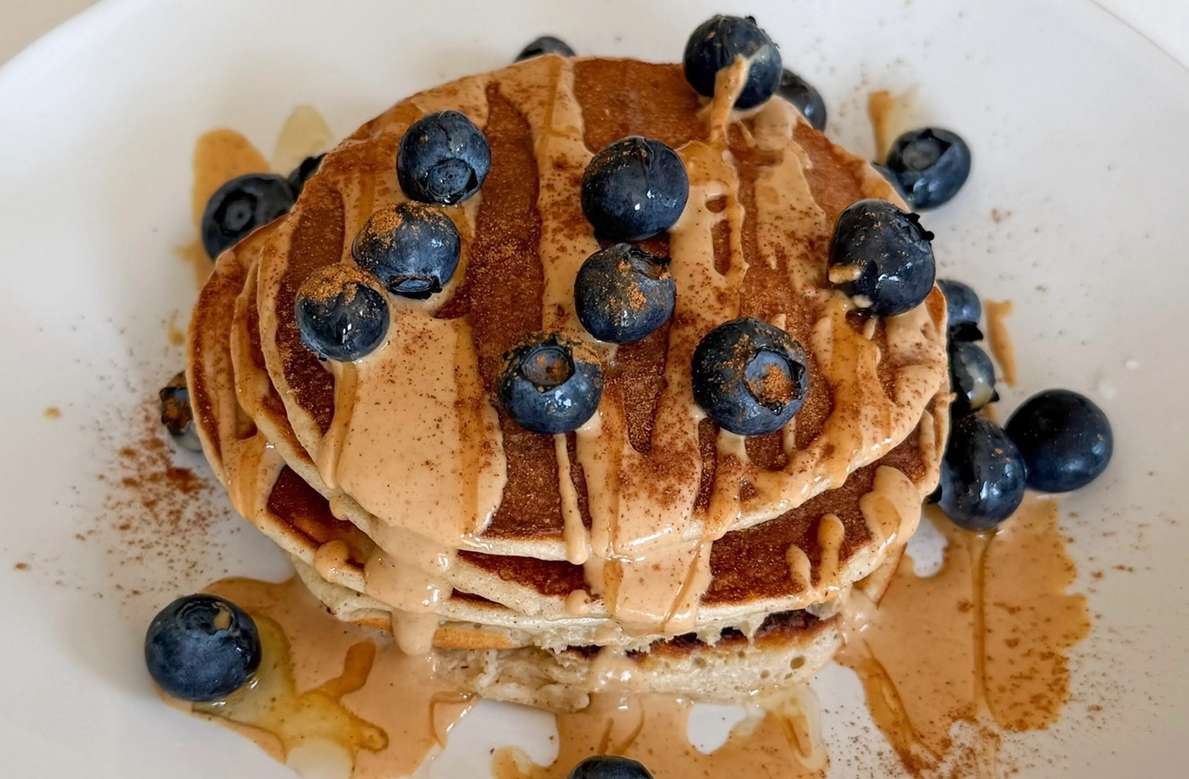 High Protein Cottage Cheese Pancakes (Gluten Free)