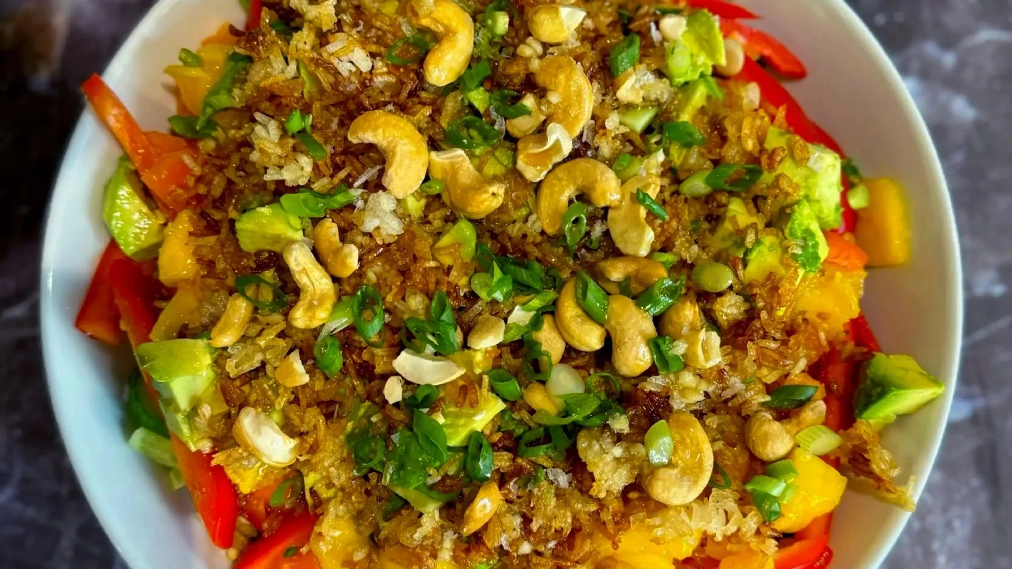 Crispy Rice Salad