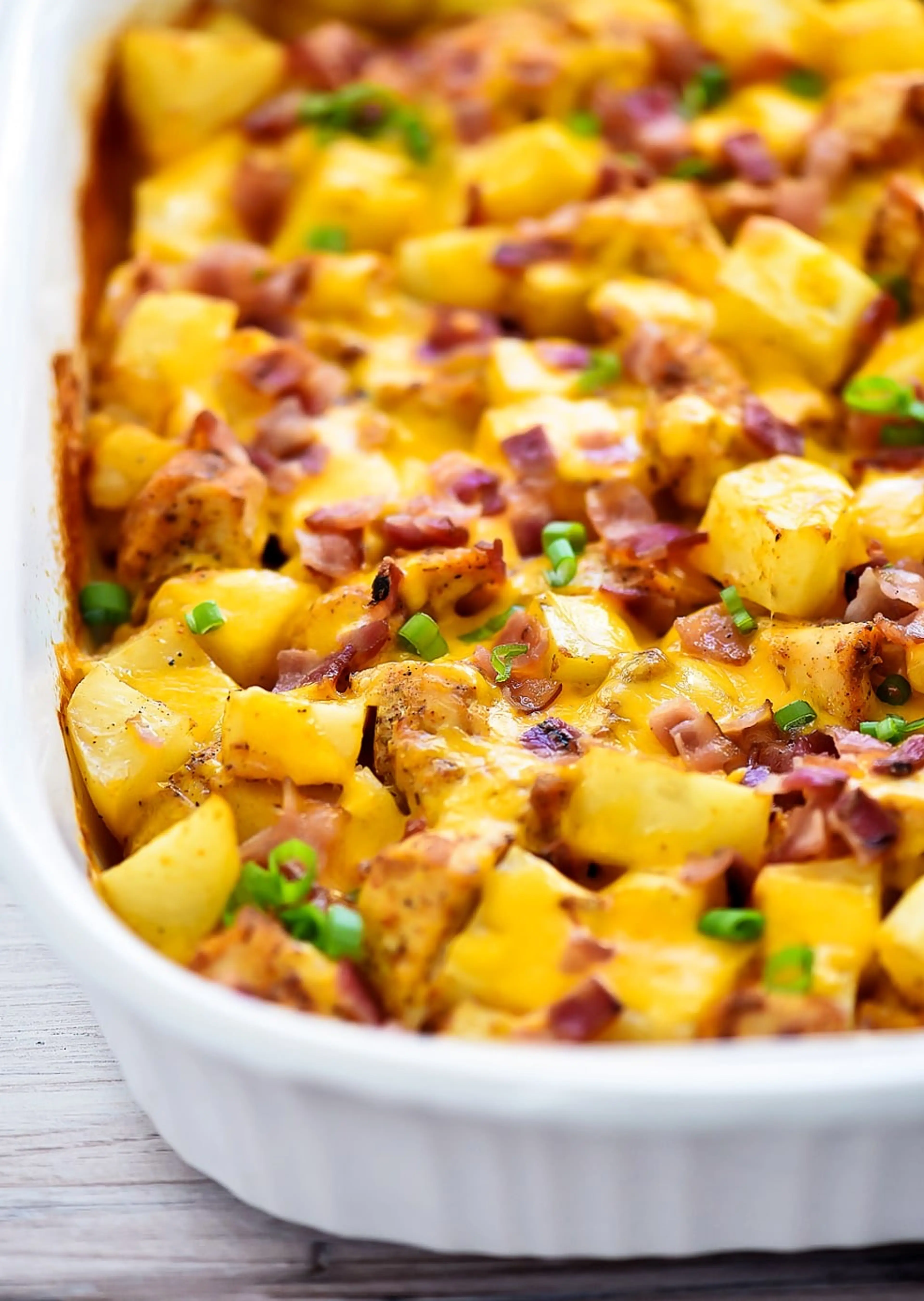 Chicken Loaded Potatoes