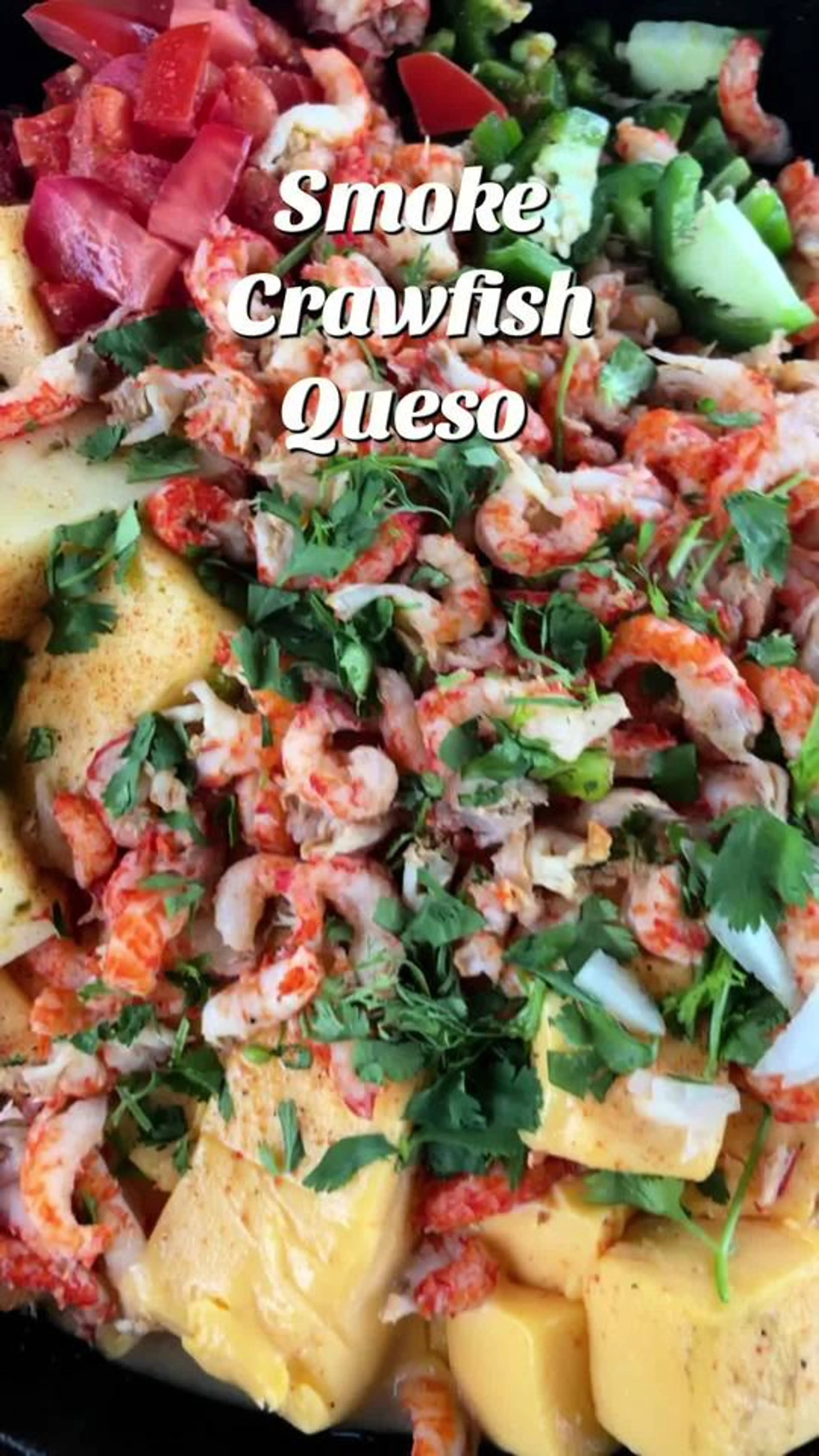 Smoked Crawfish Queso