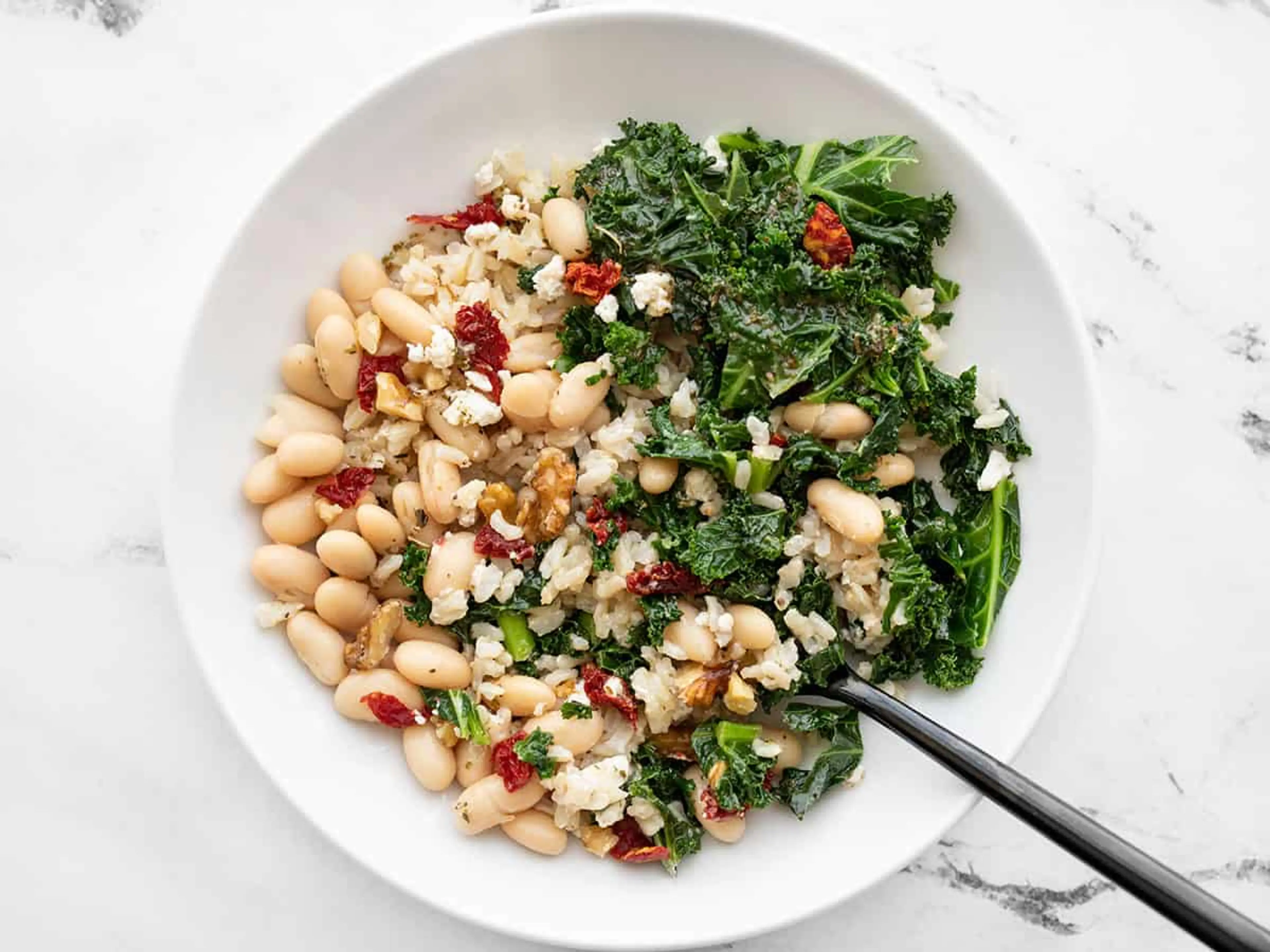 Kale and White Bean Power Bowls