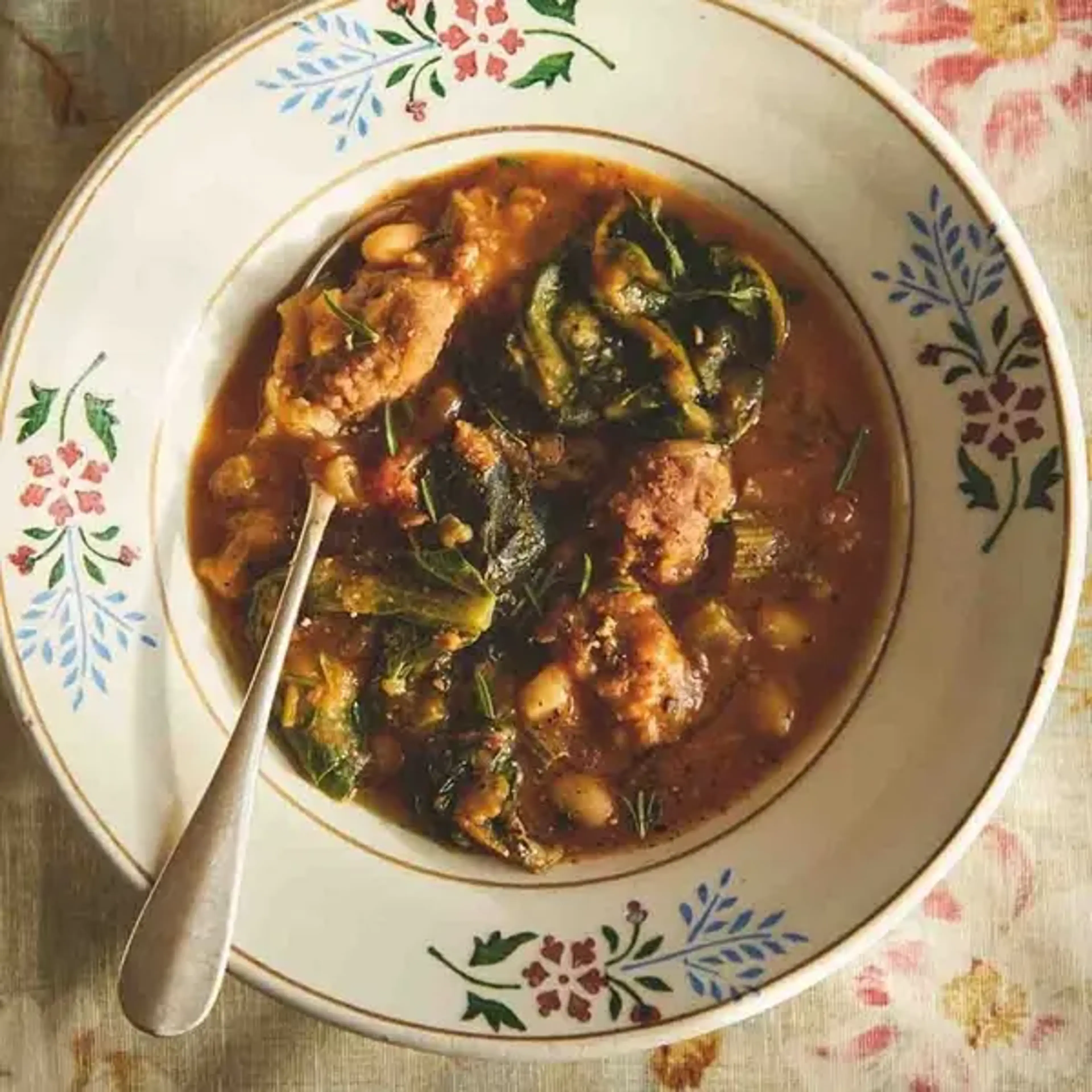 Hearty sausage stew