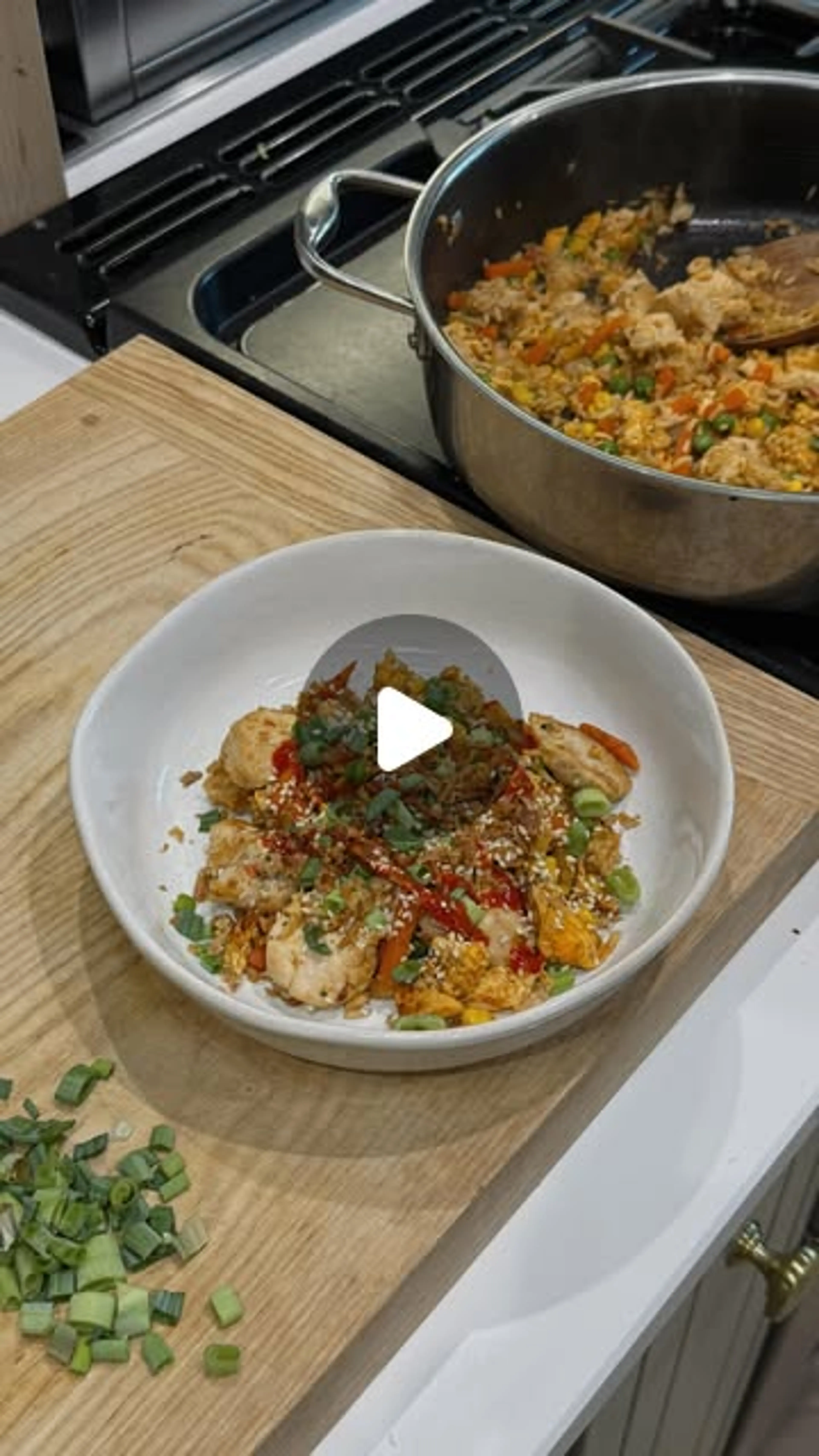 Chicken Egg Fried Rice