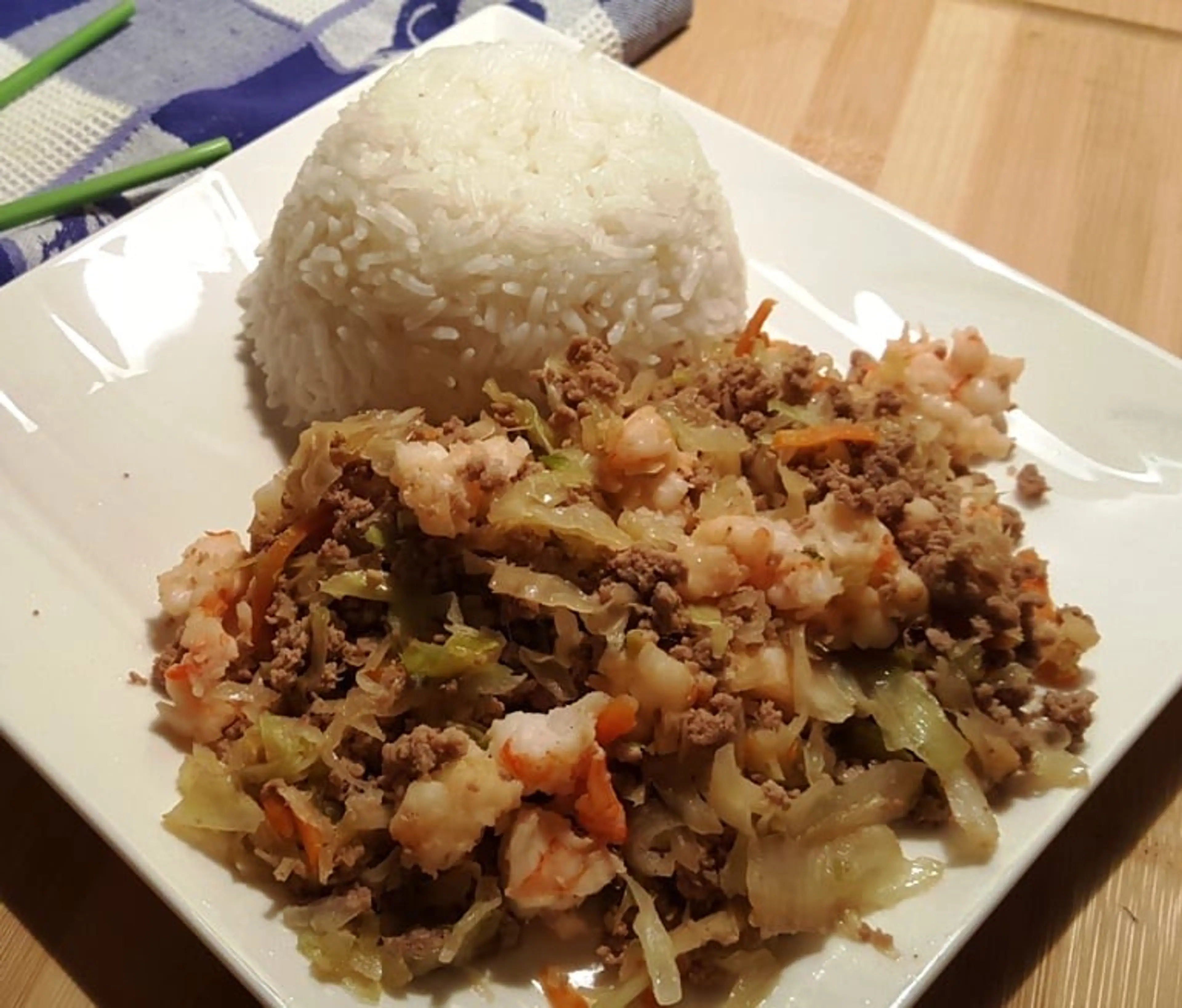 Instant Pot Egg Roll Bowls / Inside Out Egg Rolls