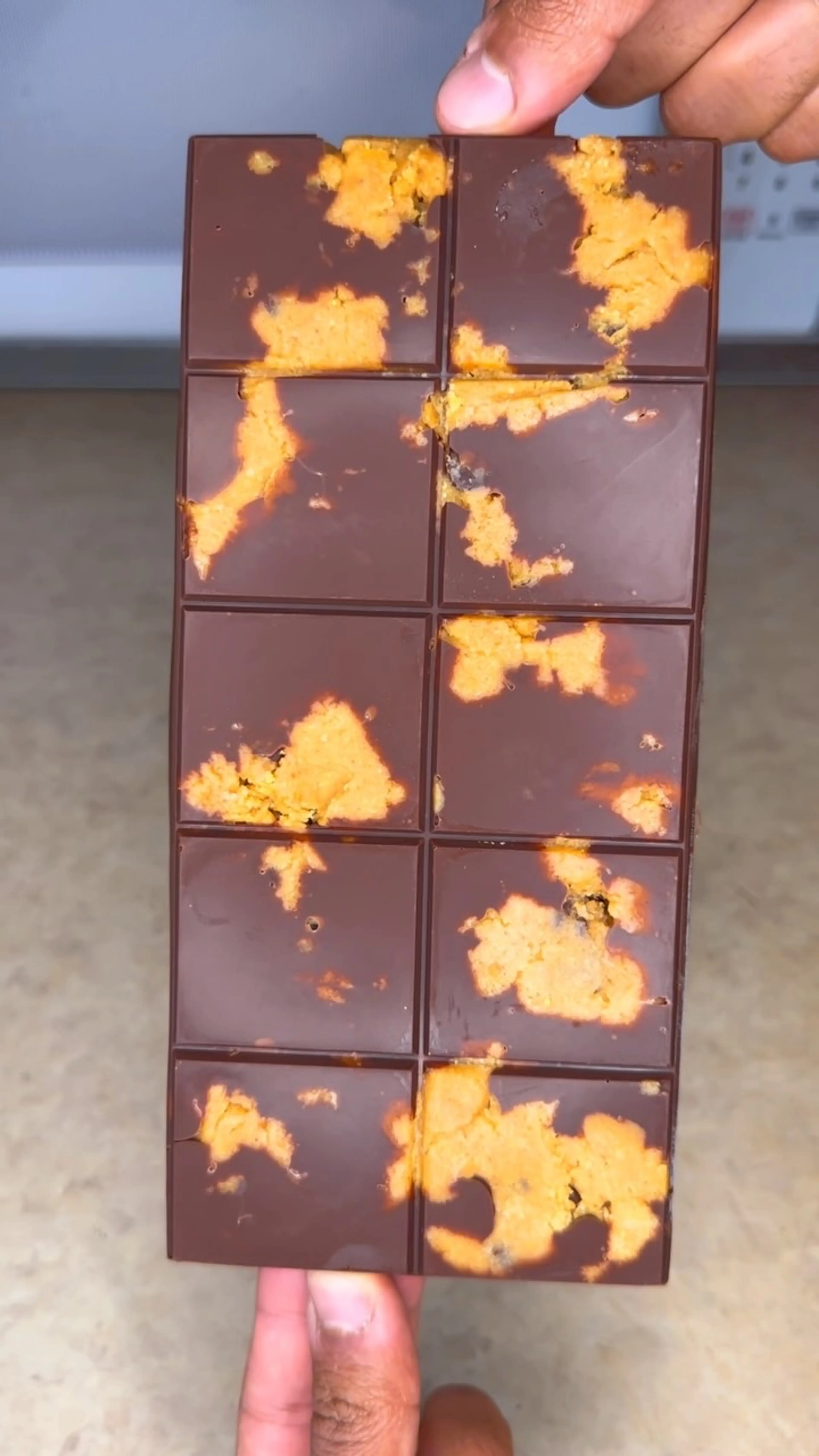Viral Luxury Cookie Dough Chocolate Bars (no-bake