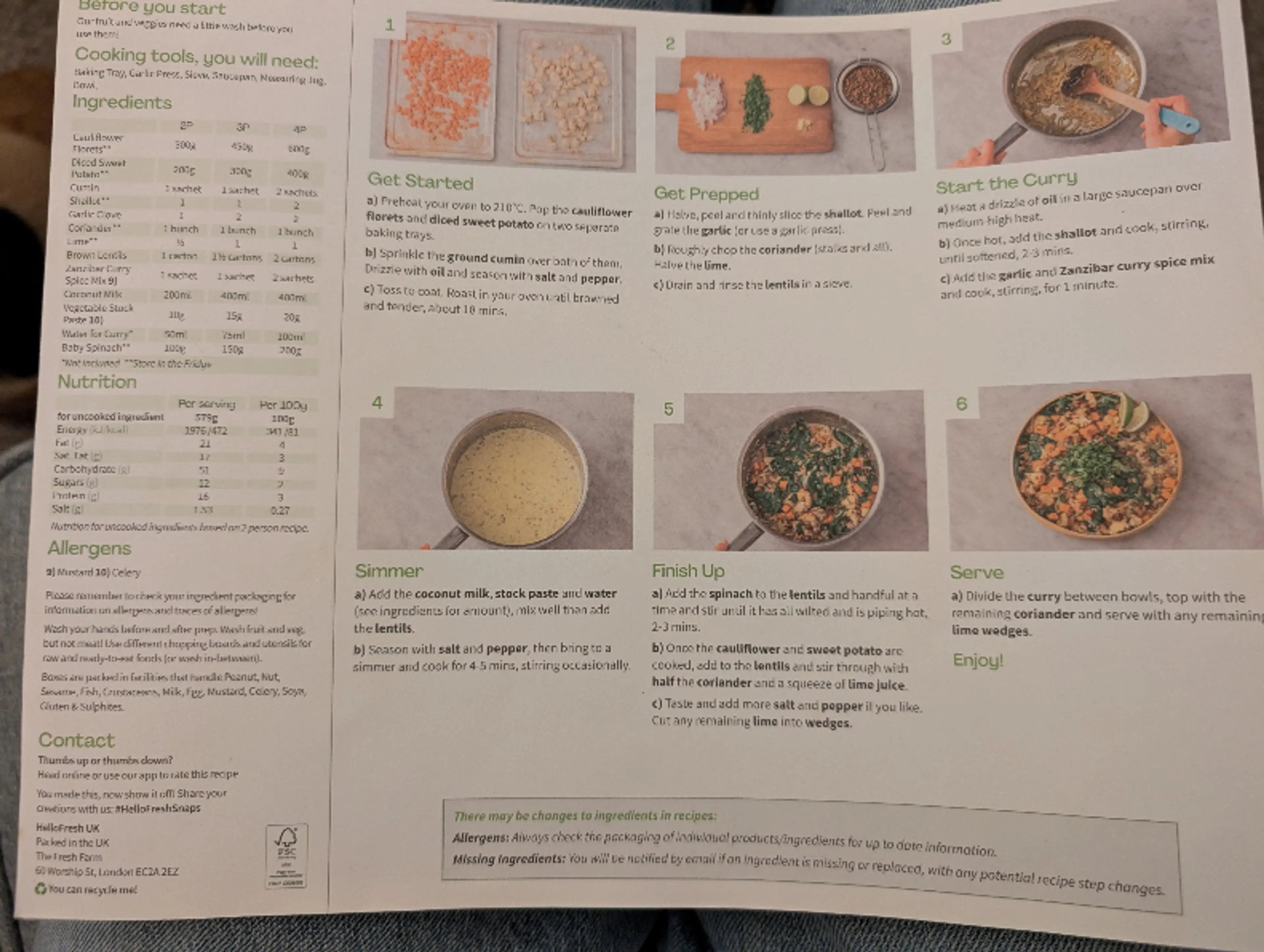 Creamy Spiced Lentil Curry