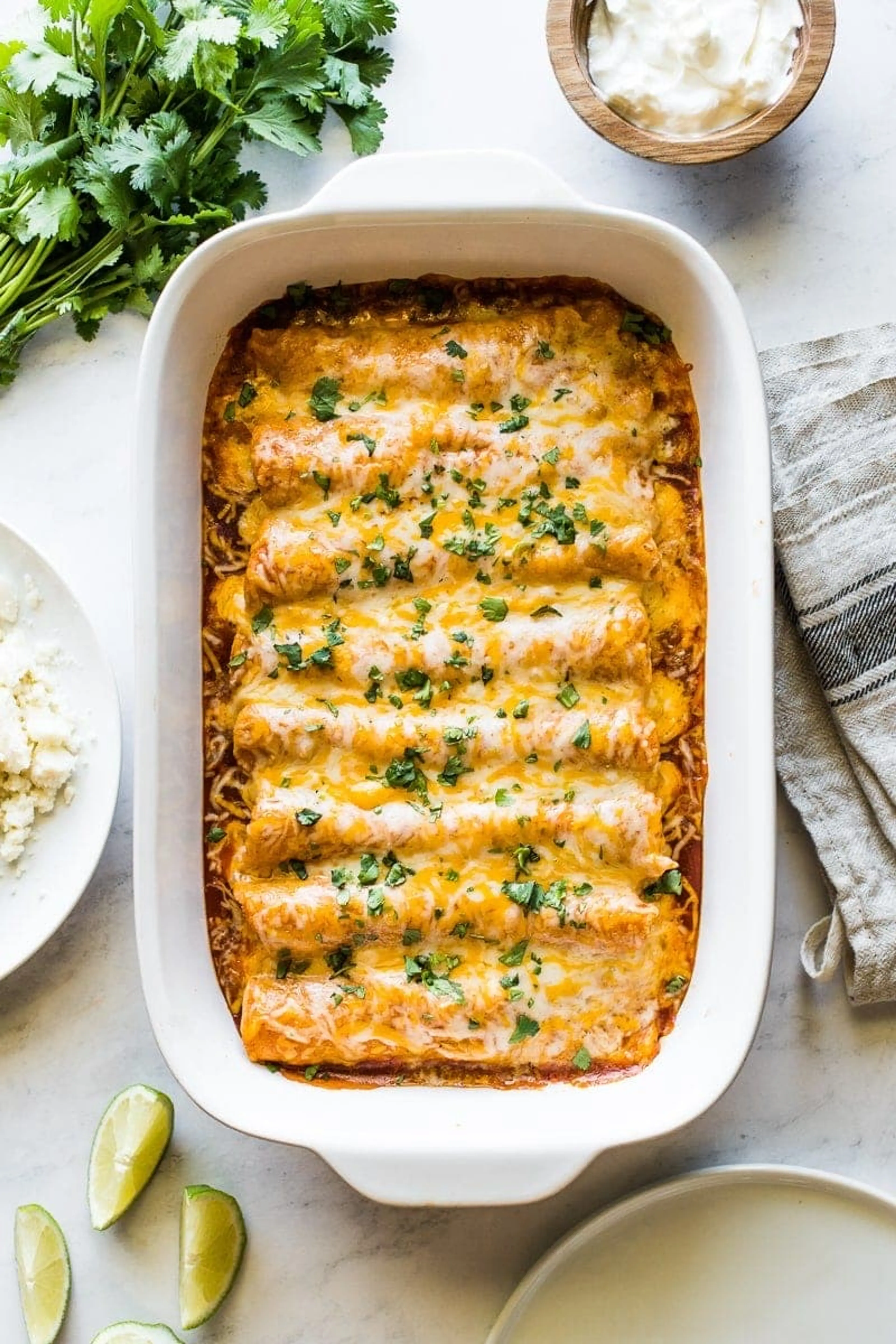 Chicken Enchiladas - Easy