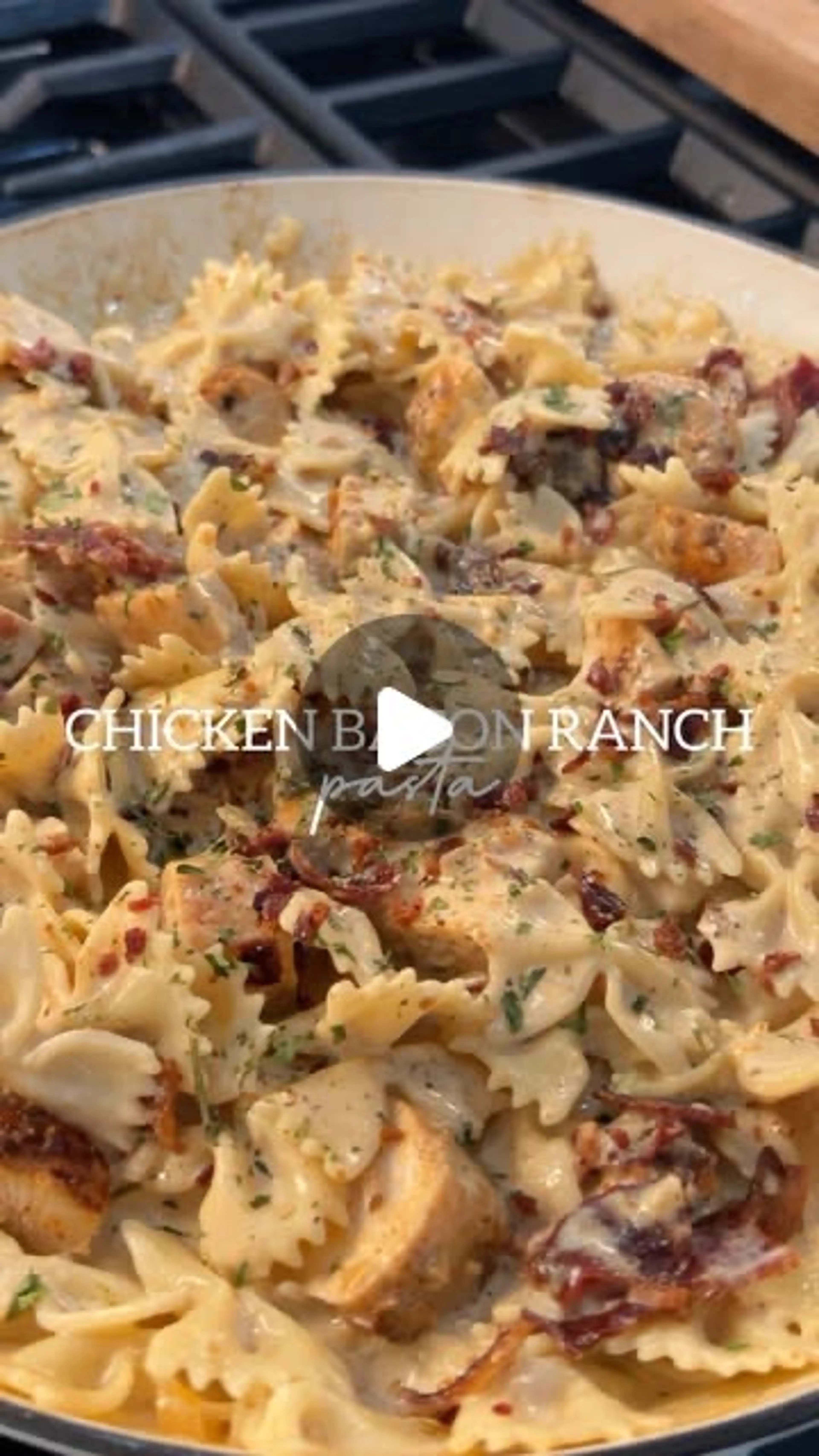 Cajun Chicken Bacon Ranch Pasta