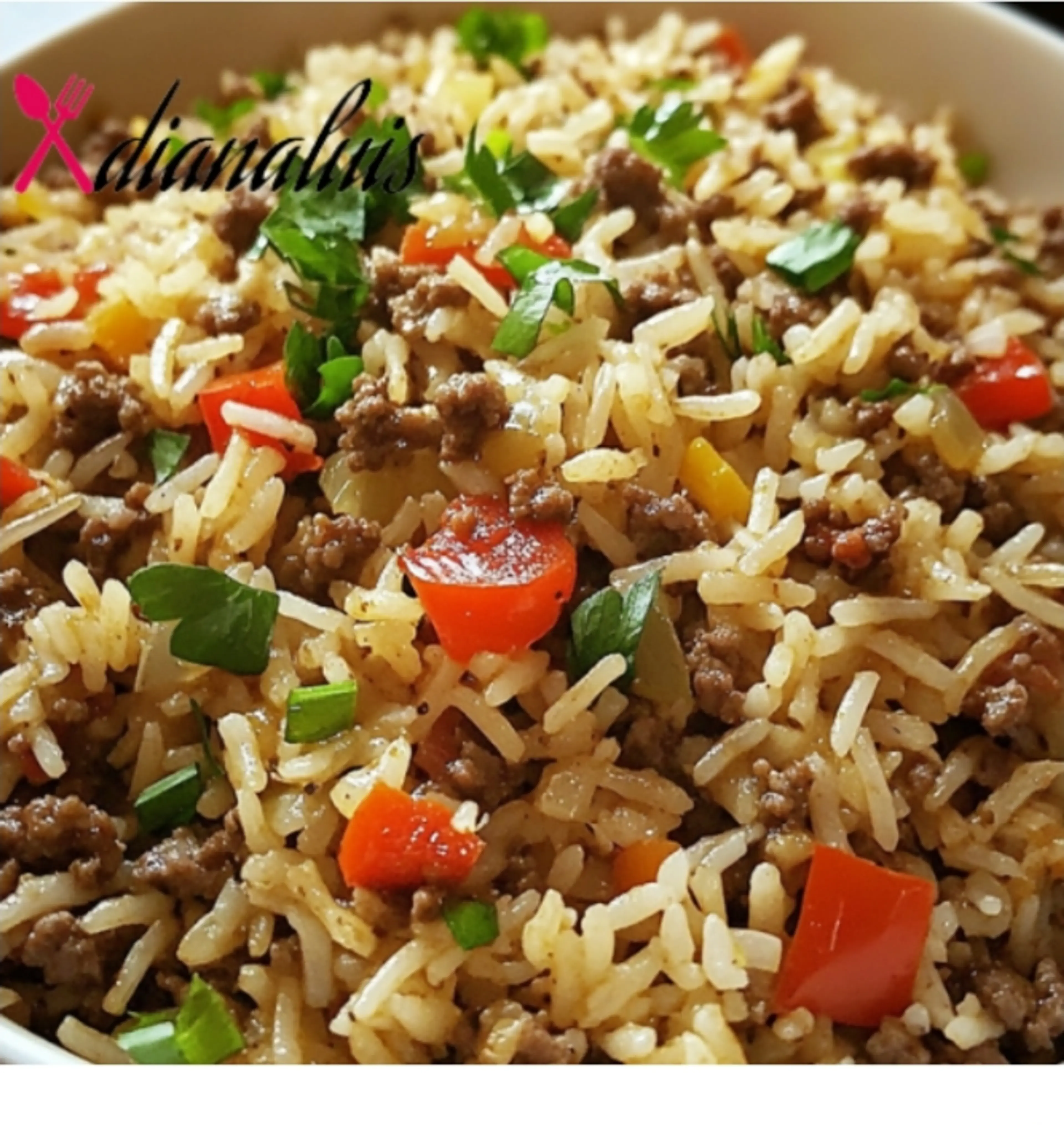 Dirty Rice W/Ground Beef