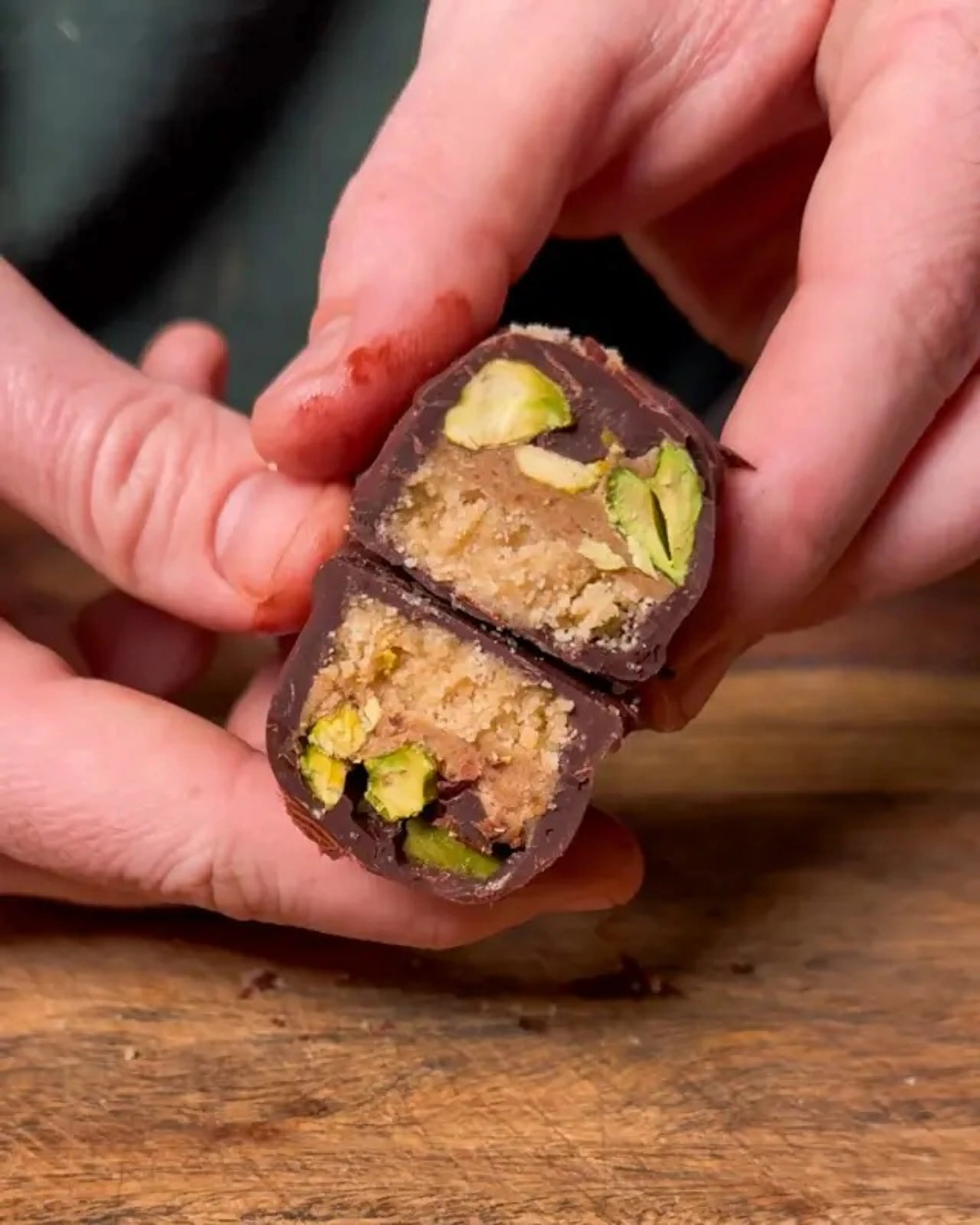 Homemade Snickers Bar