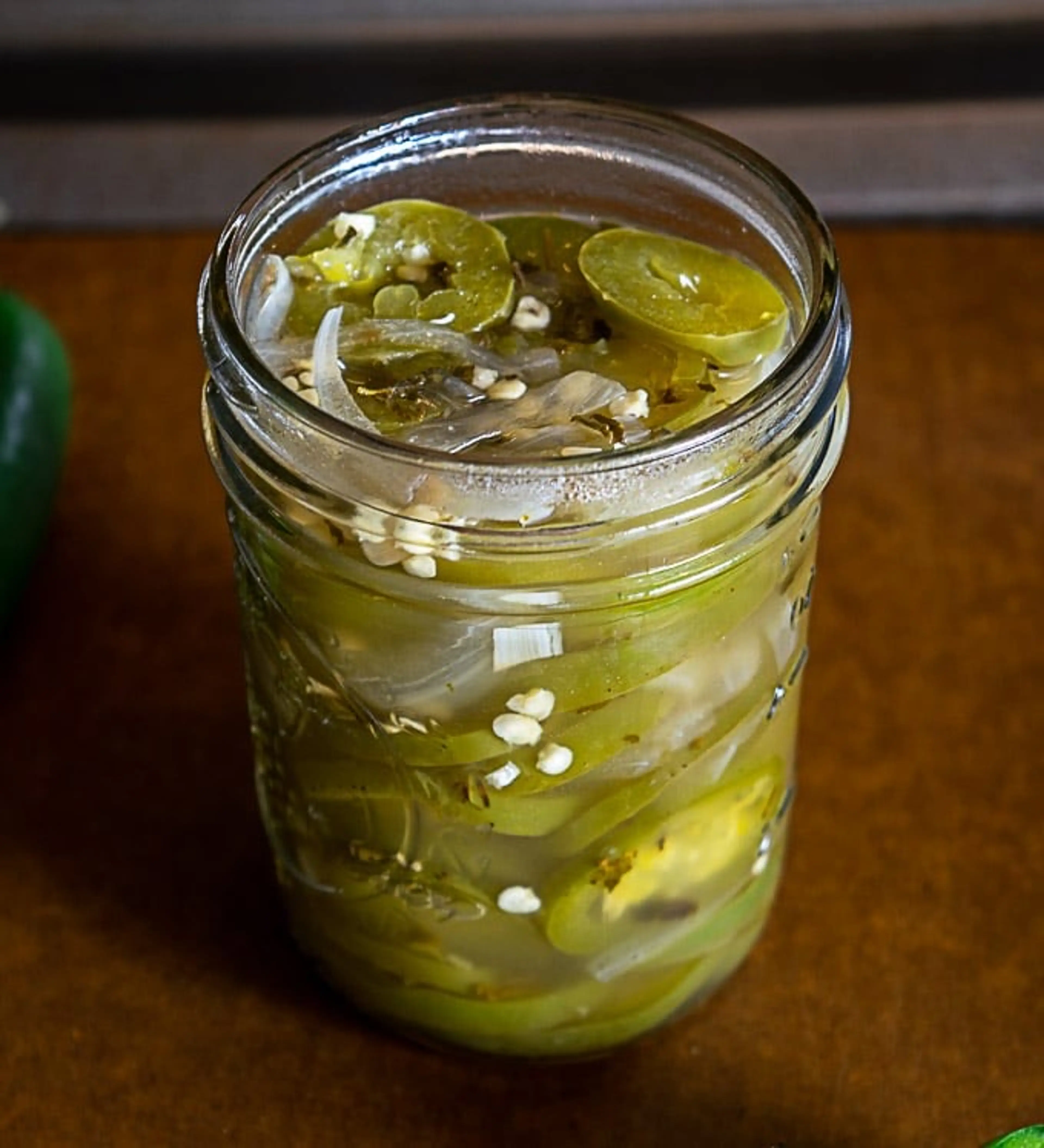 Tiny Jar of Pickled Jalapenos