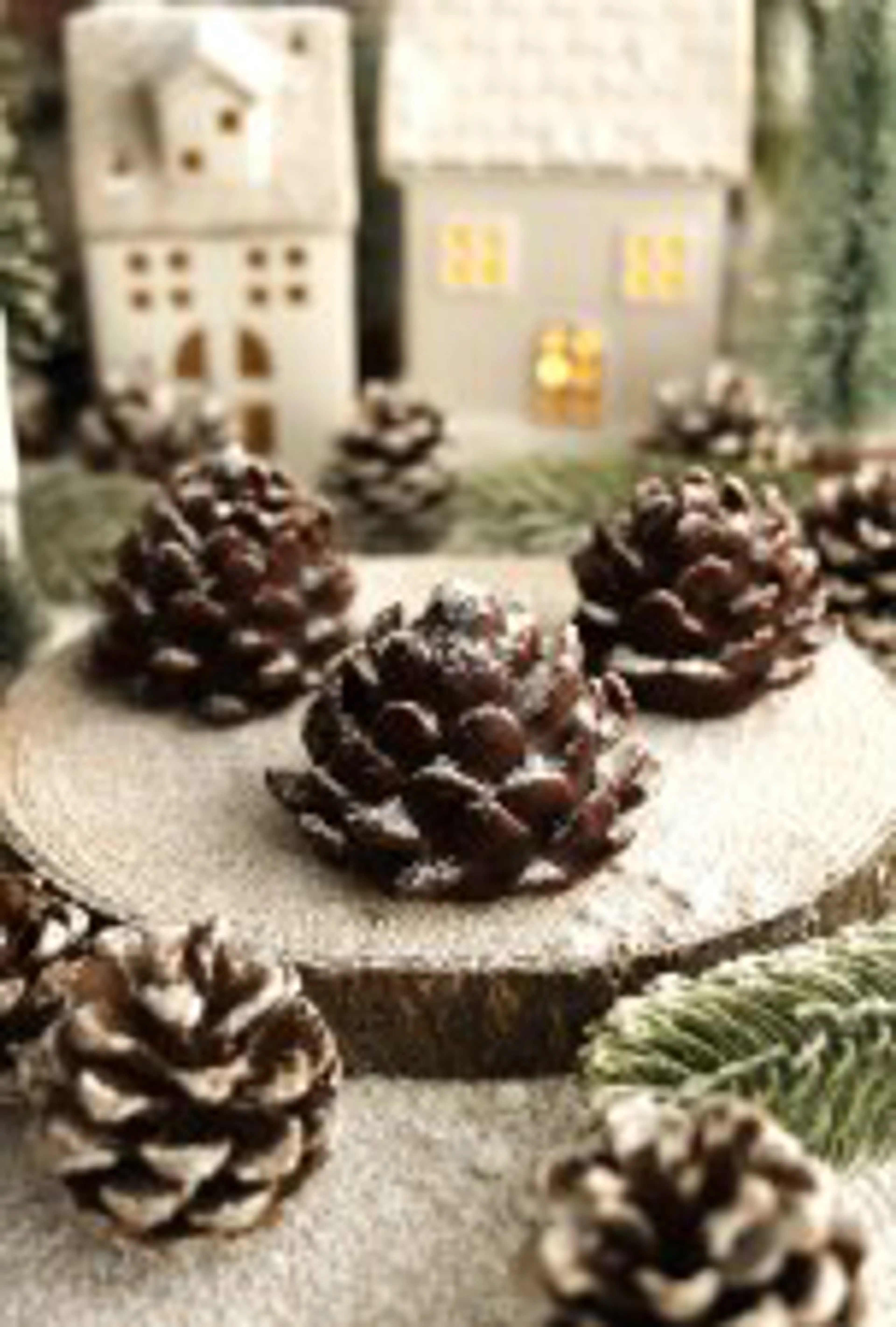 No-Bake Pinecone Truffles