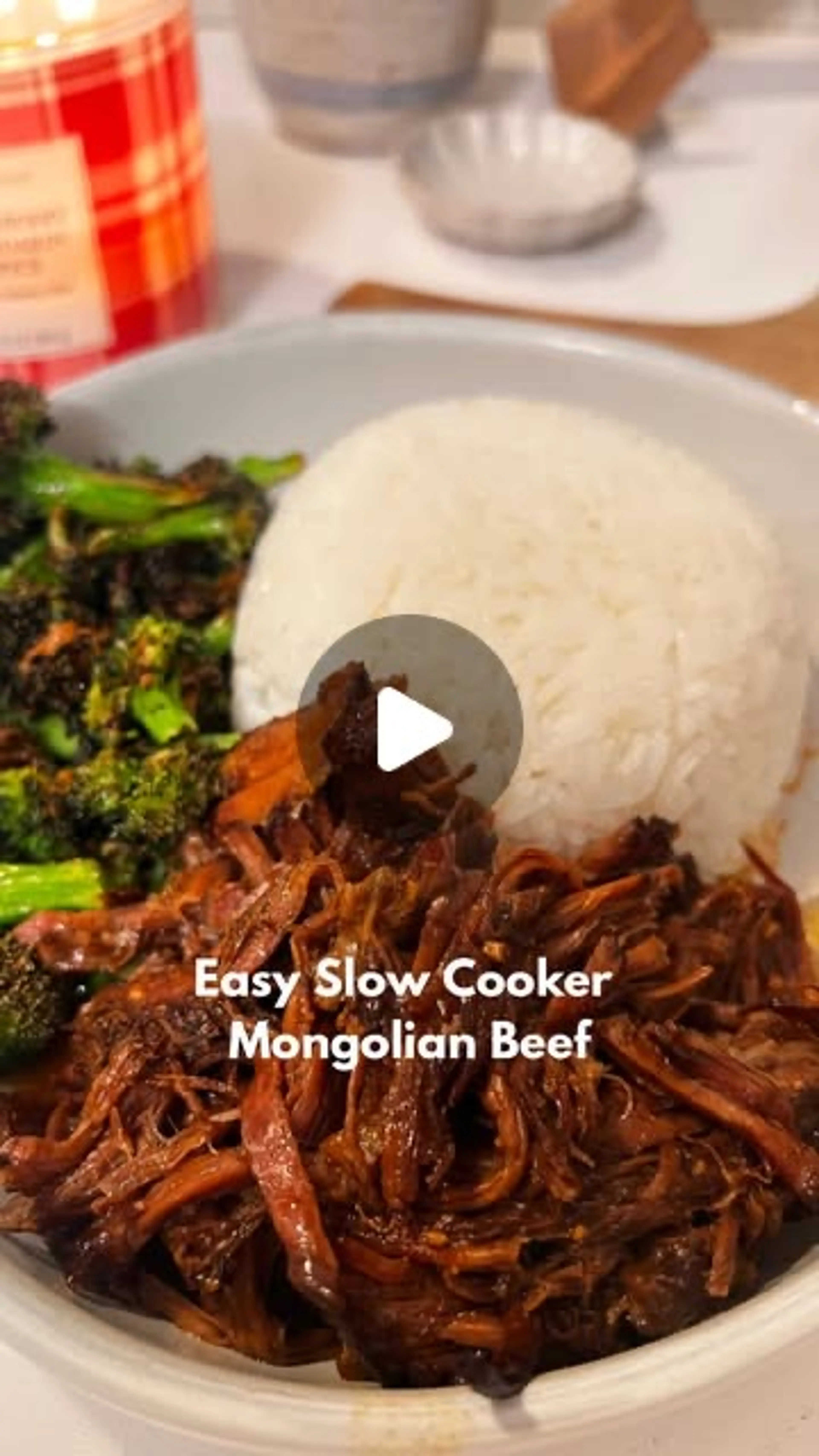 Slow Cooker Mongolian Beef