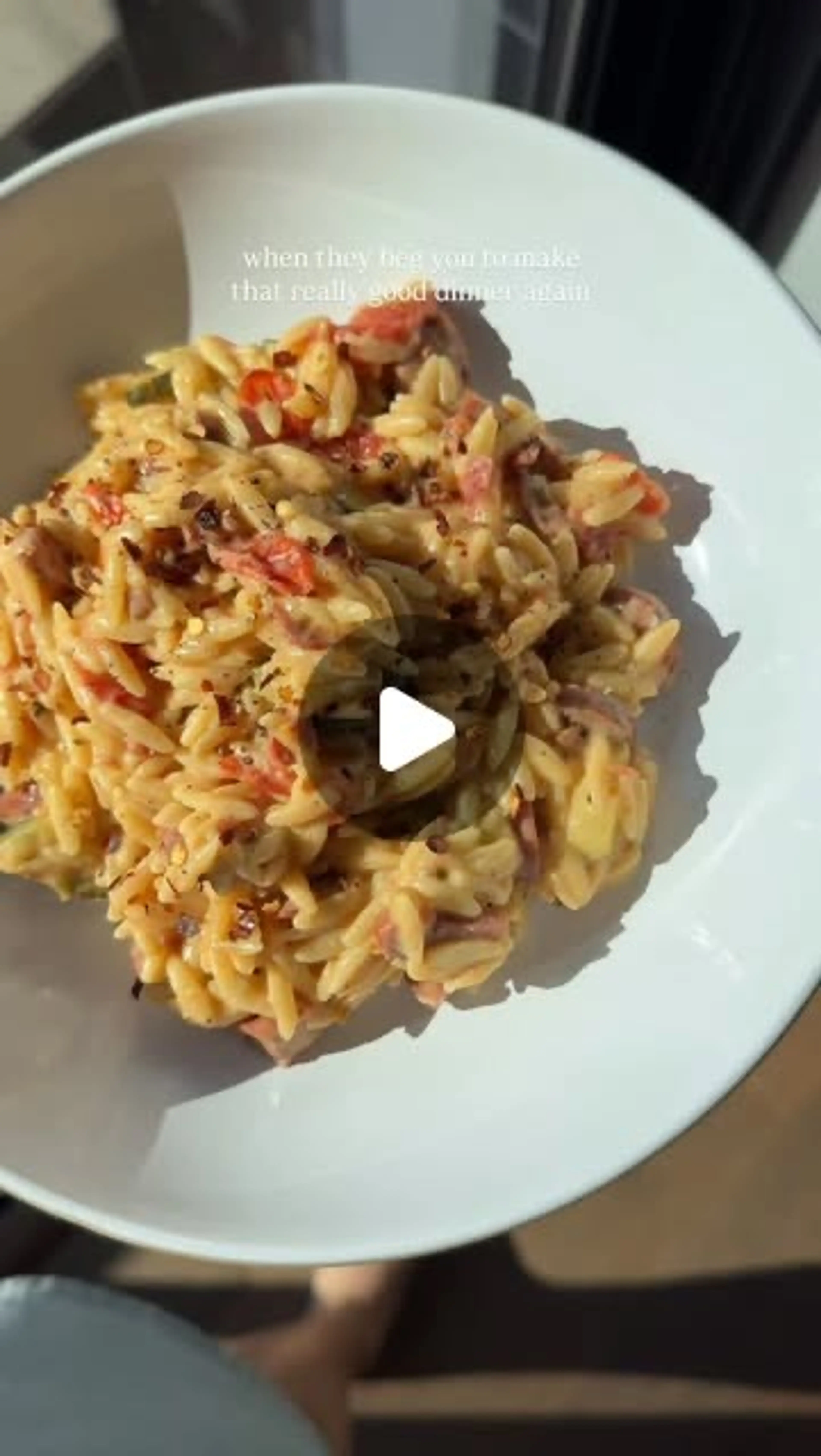 Boursin Sausage & Veg Orzo