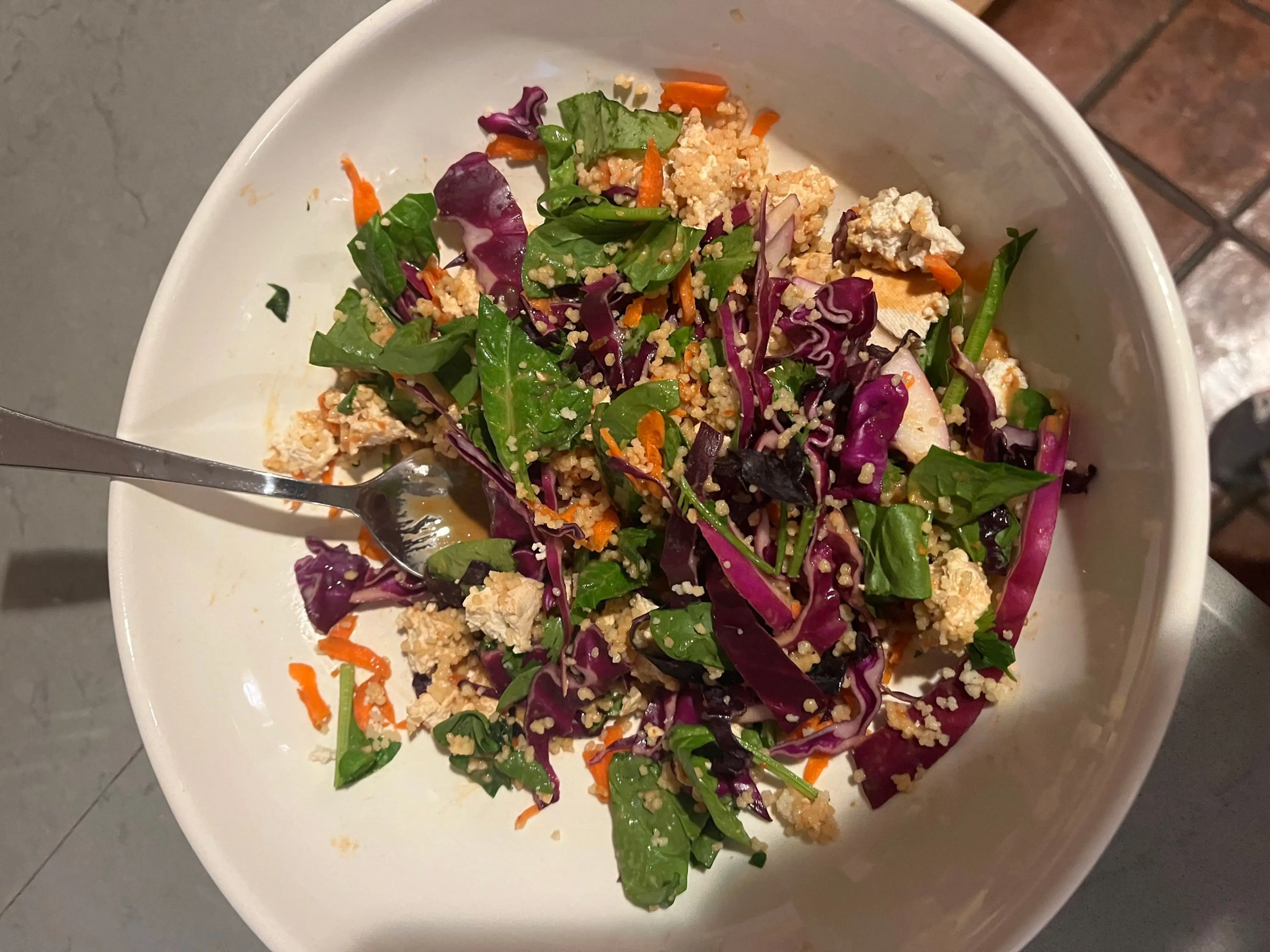 Peanut Tofu Bowls