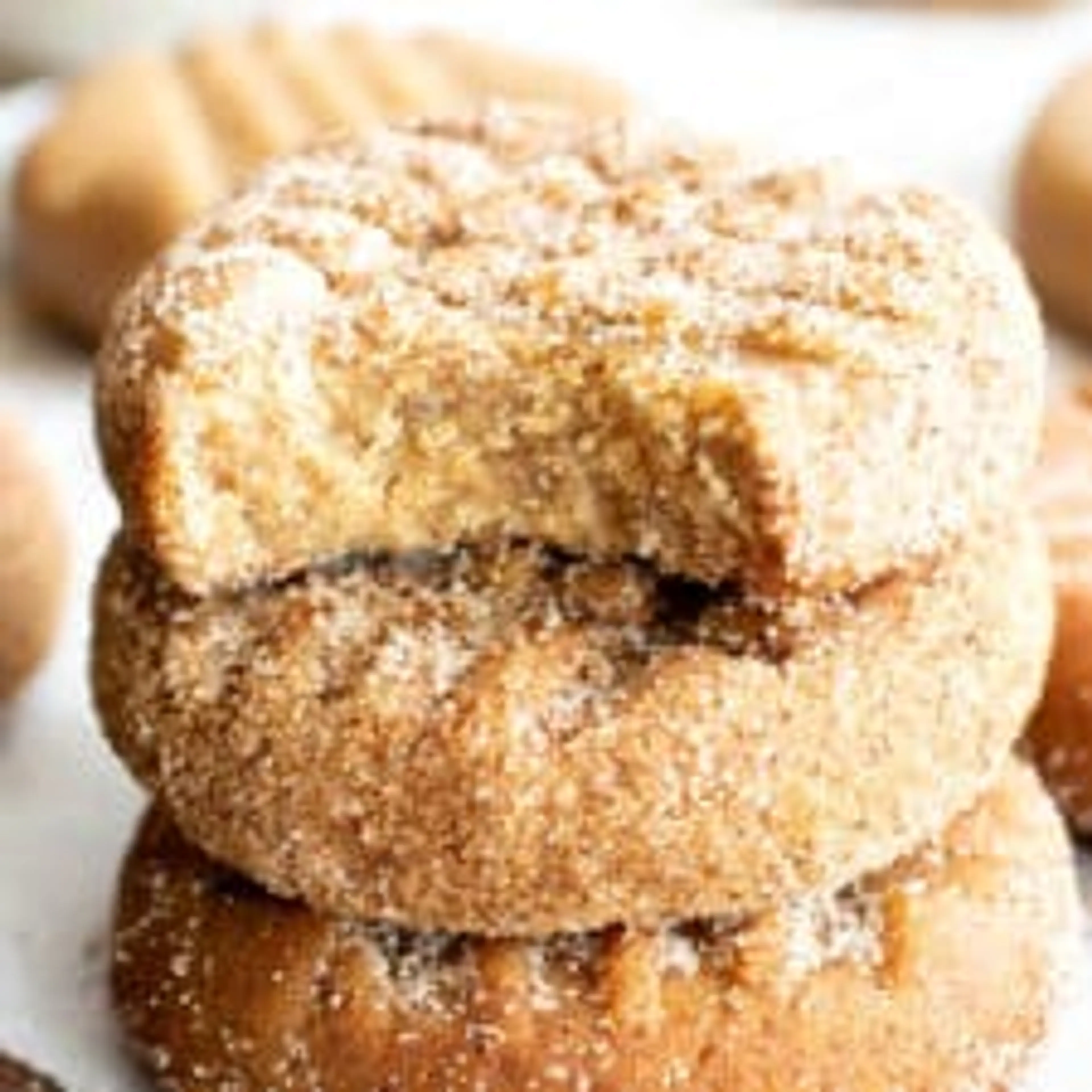 5 Ingredient No Bake Snickerdoodle Cookies (Vegan, Gluten Fr