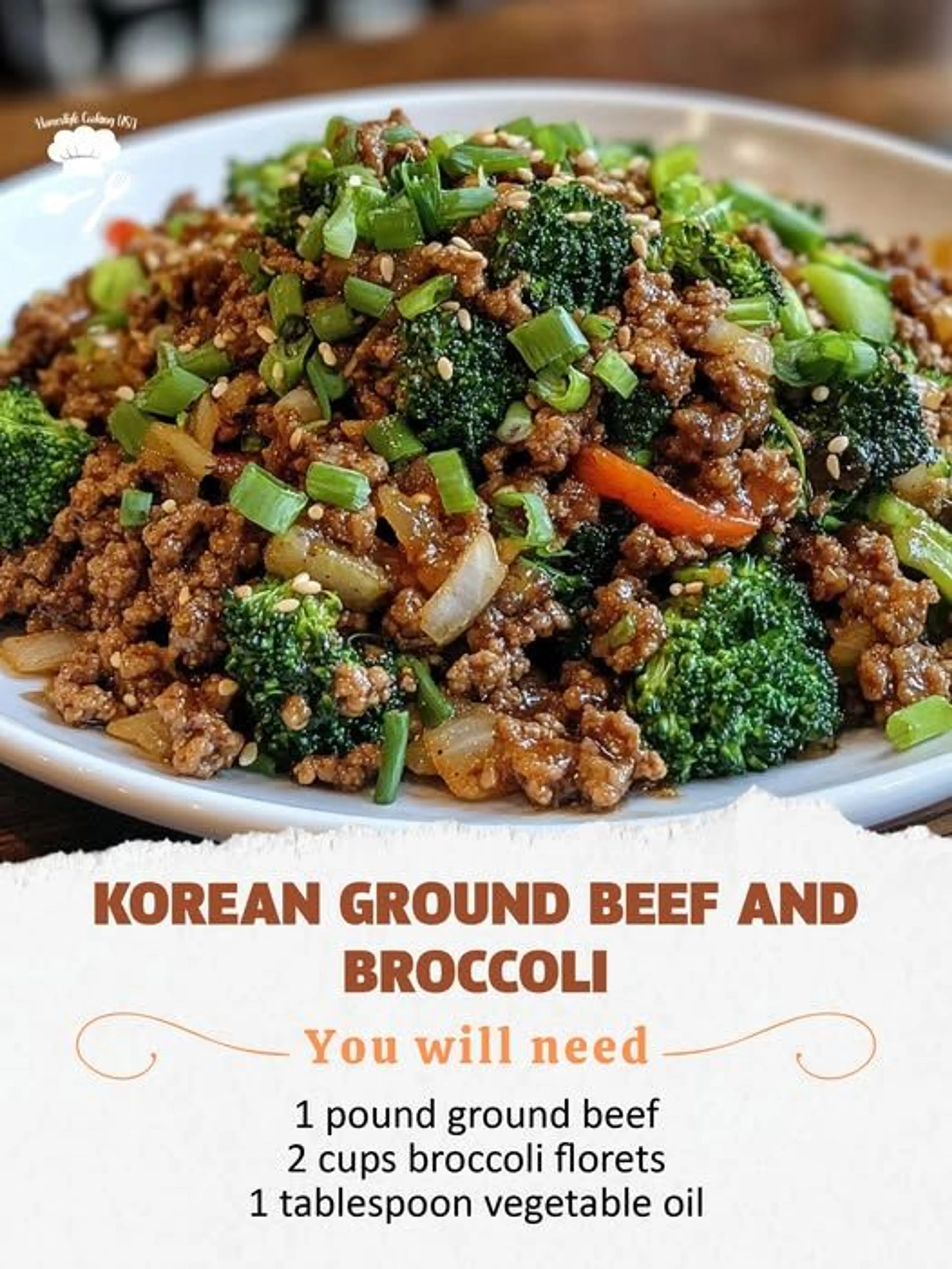 Korean Ground Beef and Broccoli
