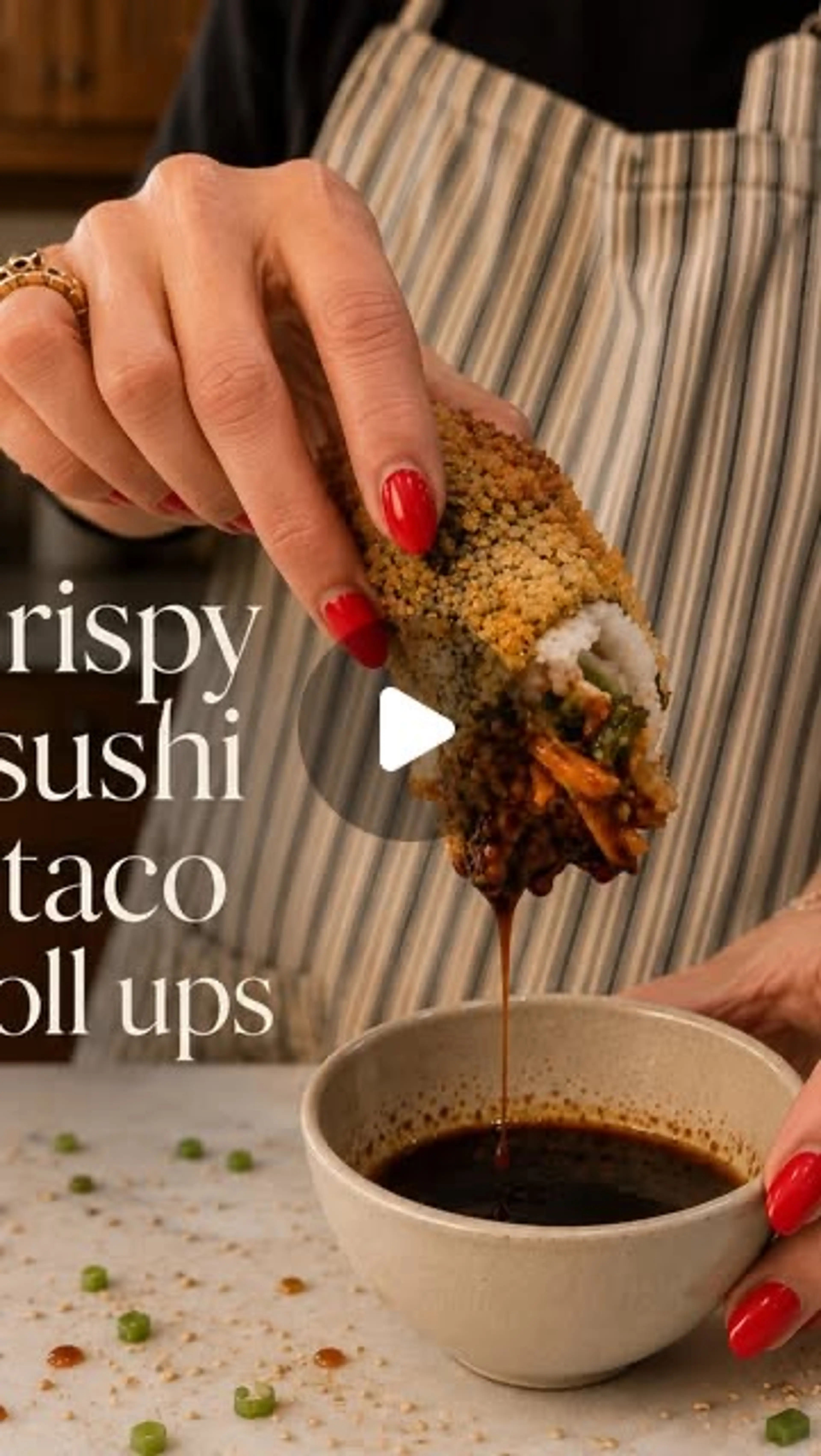 Crispy Sushi Tacos and Honestly