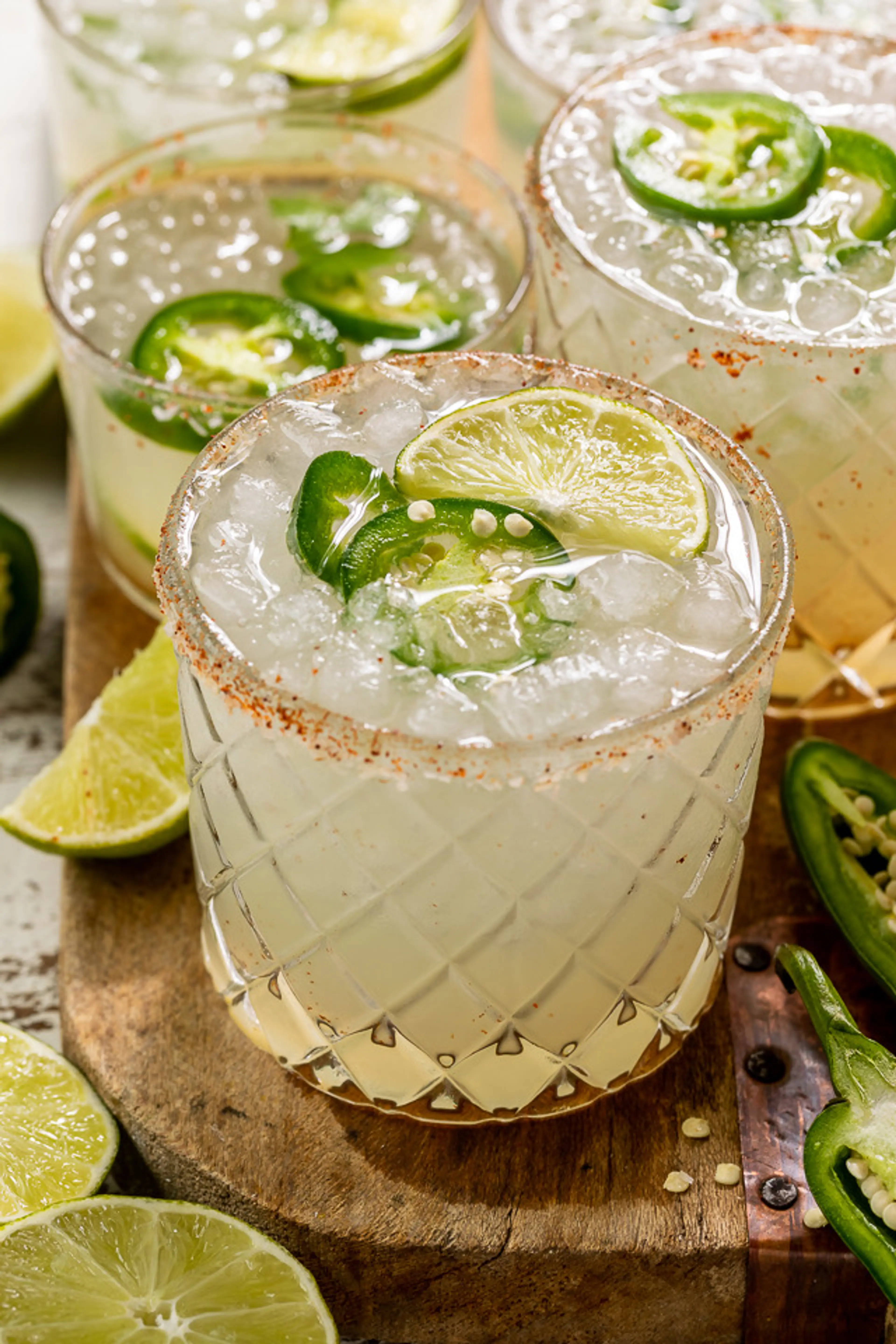 Spicy Jalapeño Margaritas