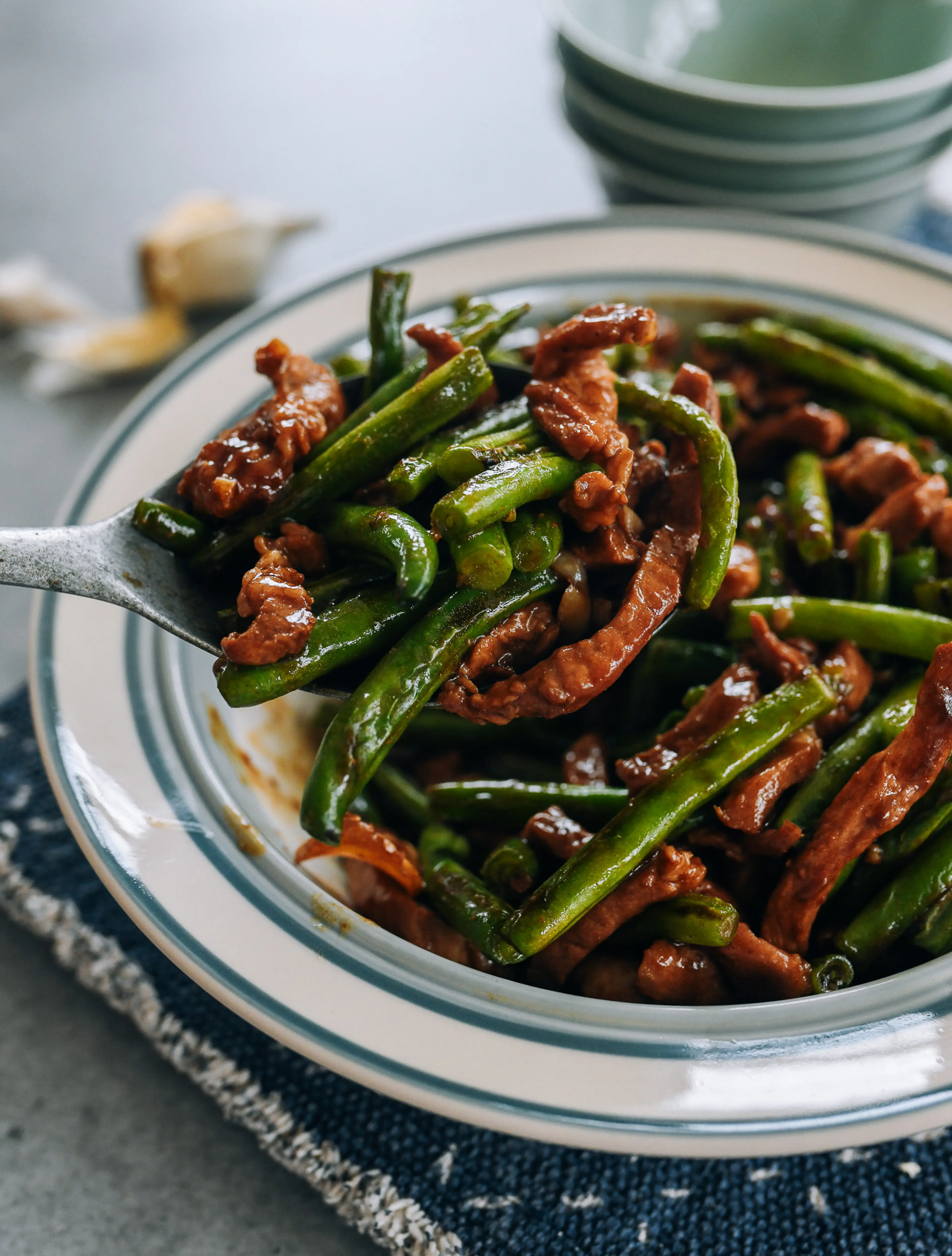 Pork with Green Beans