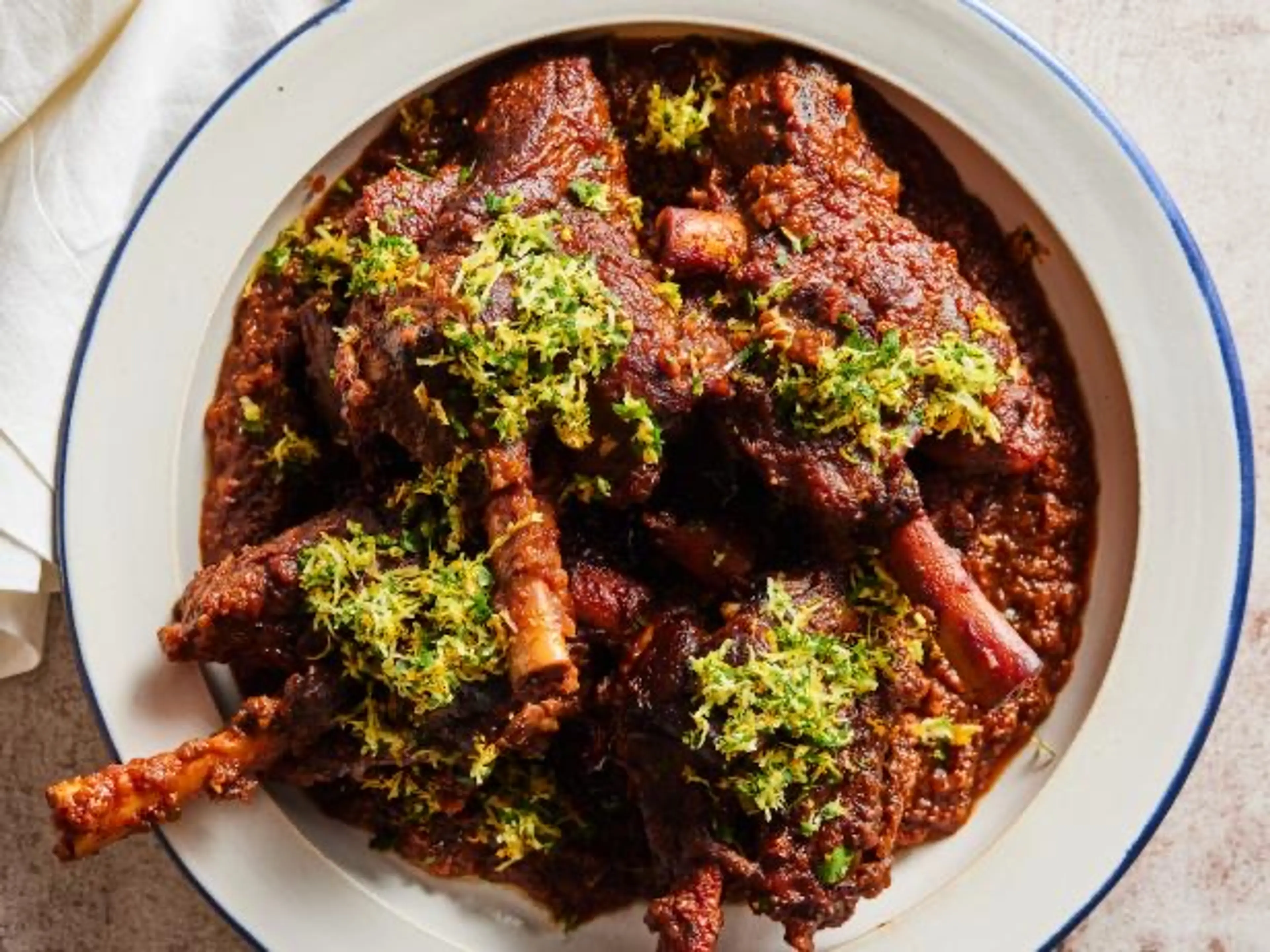 Braised Lamb Shanks