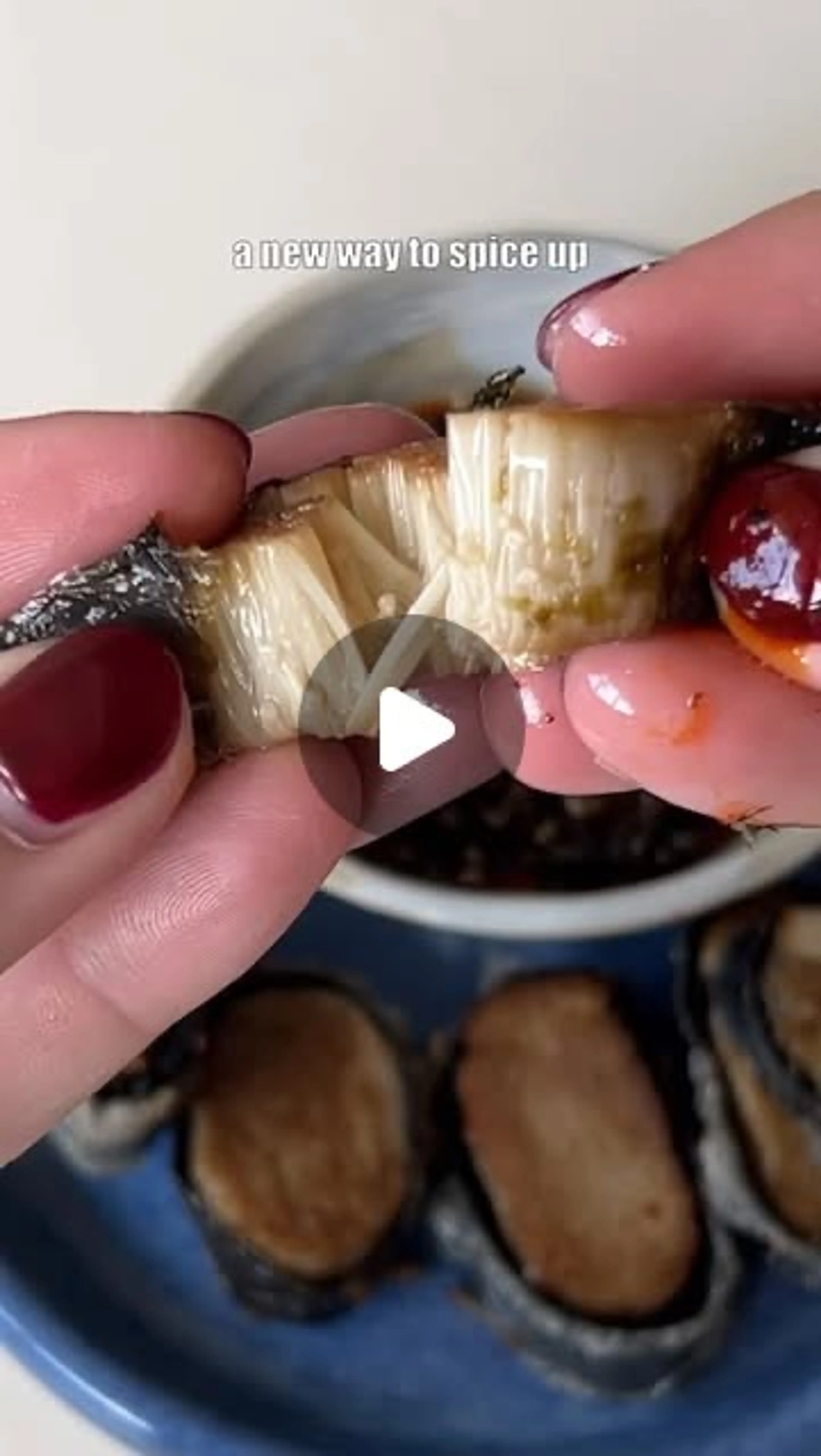 Enoki Seaweed ‘scallop