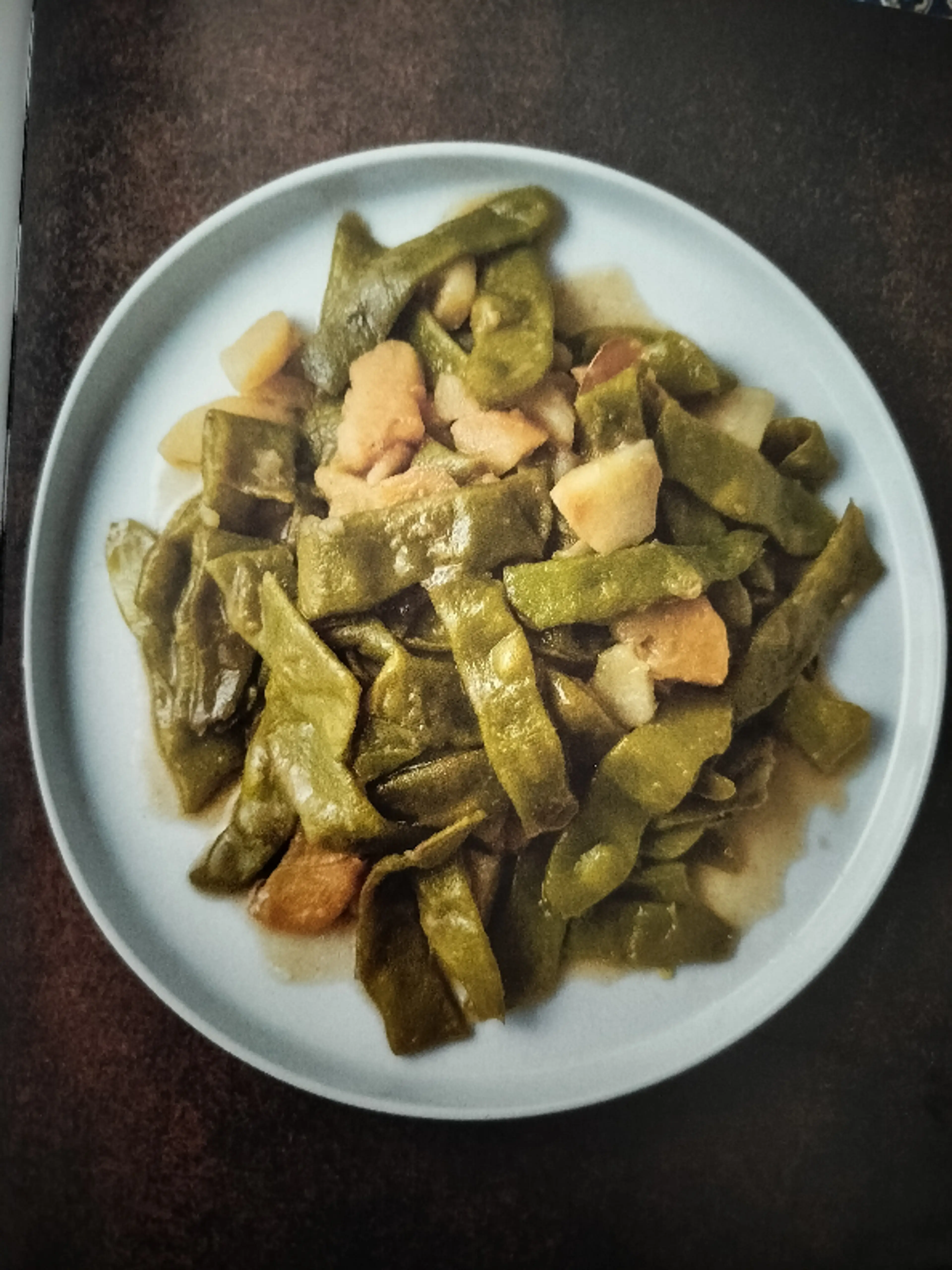 STEWED BEANS & POTATO