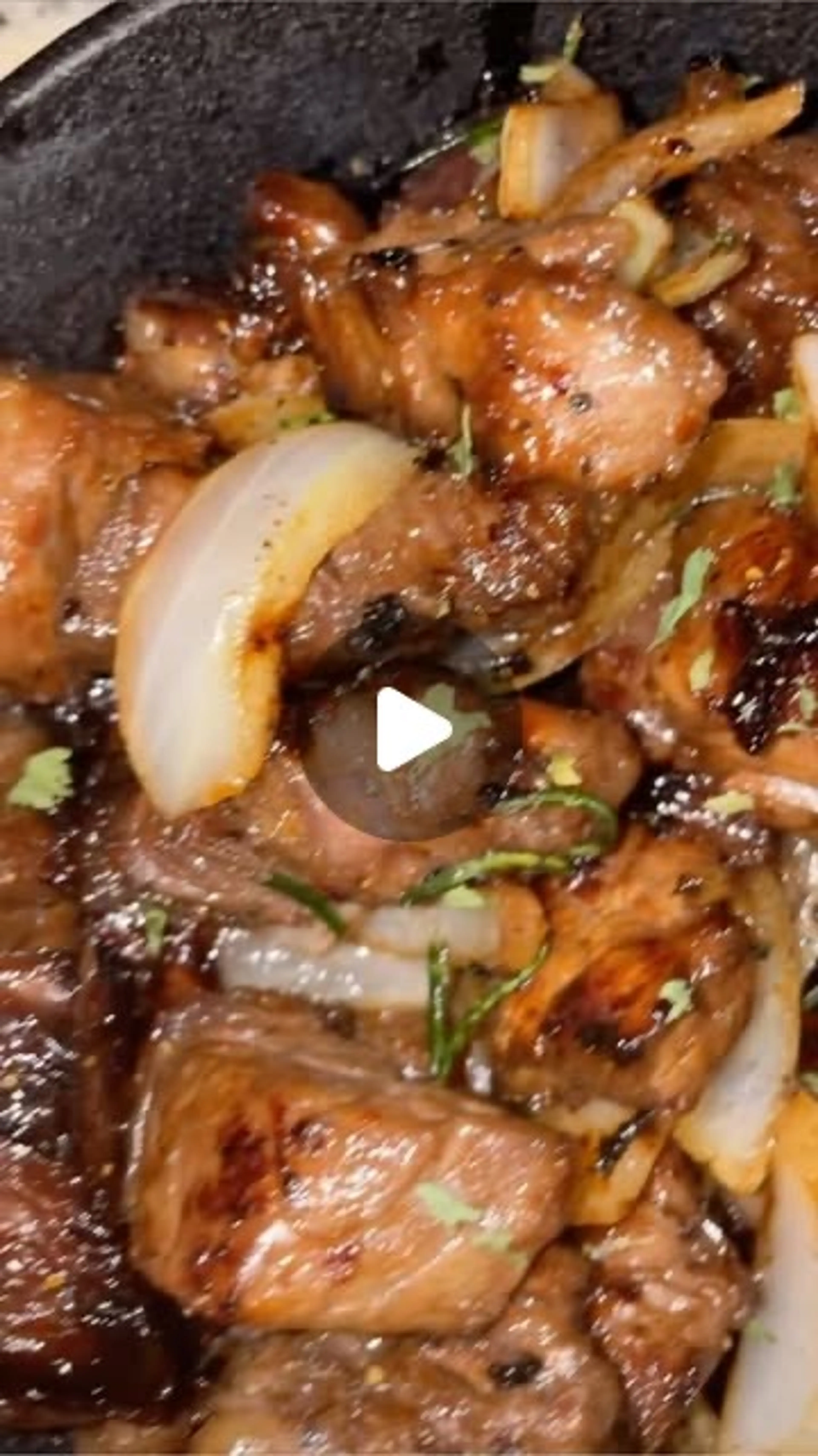 Bourbon Glazed Steak Bites