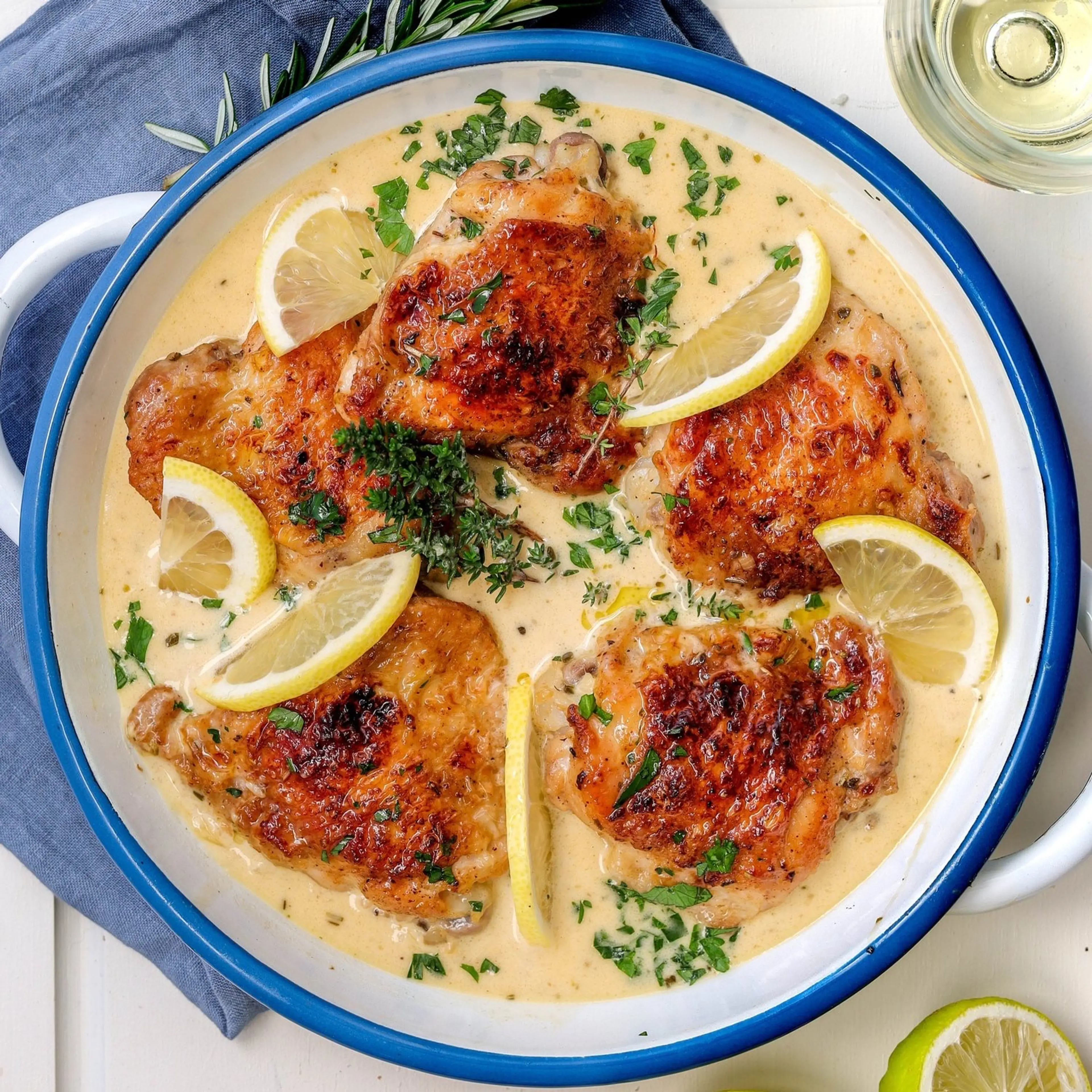 Provence Lemon Garlic Chicken