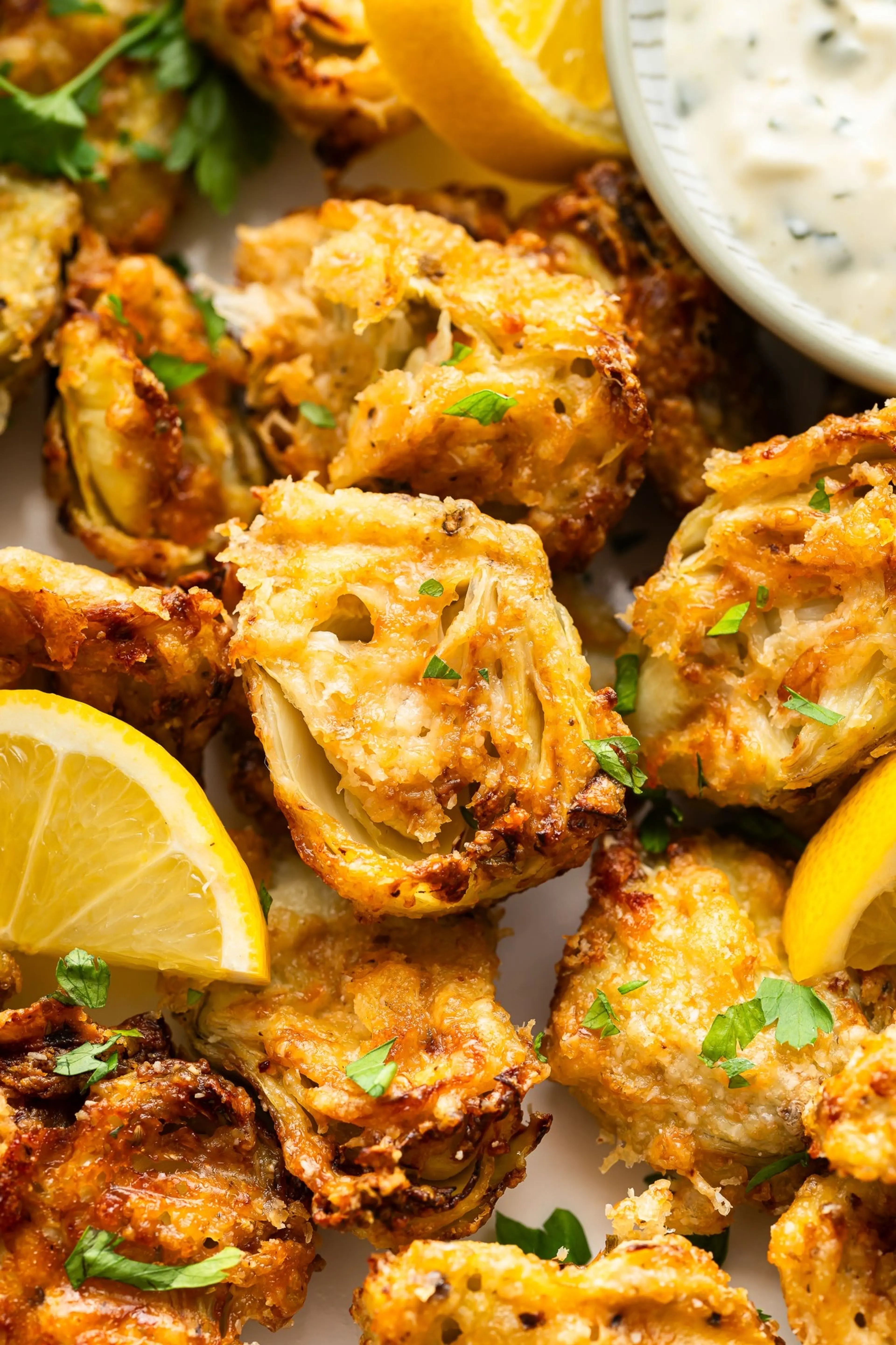 Air Fryer Crispy Artichokes