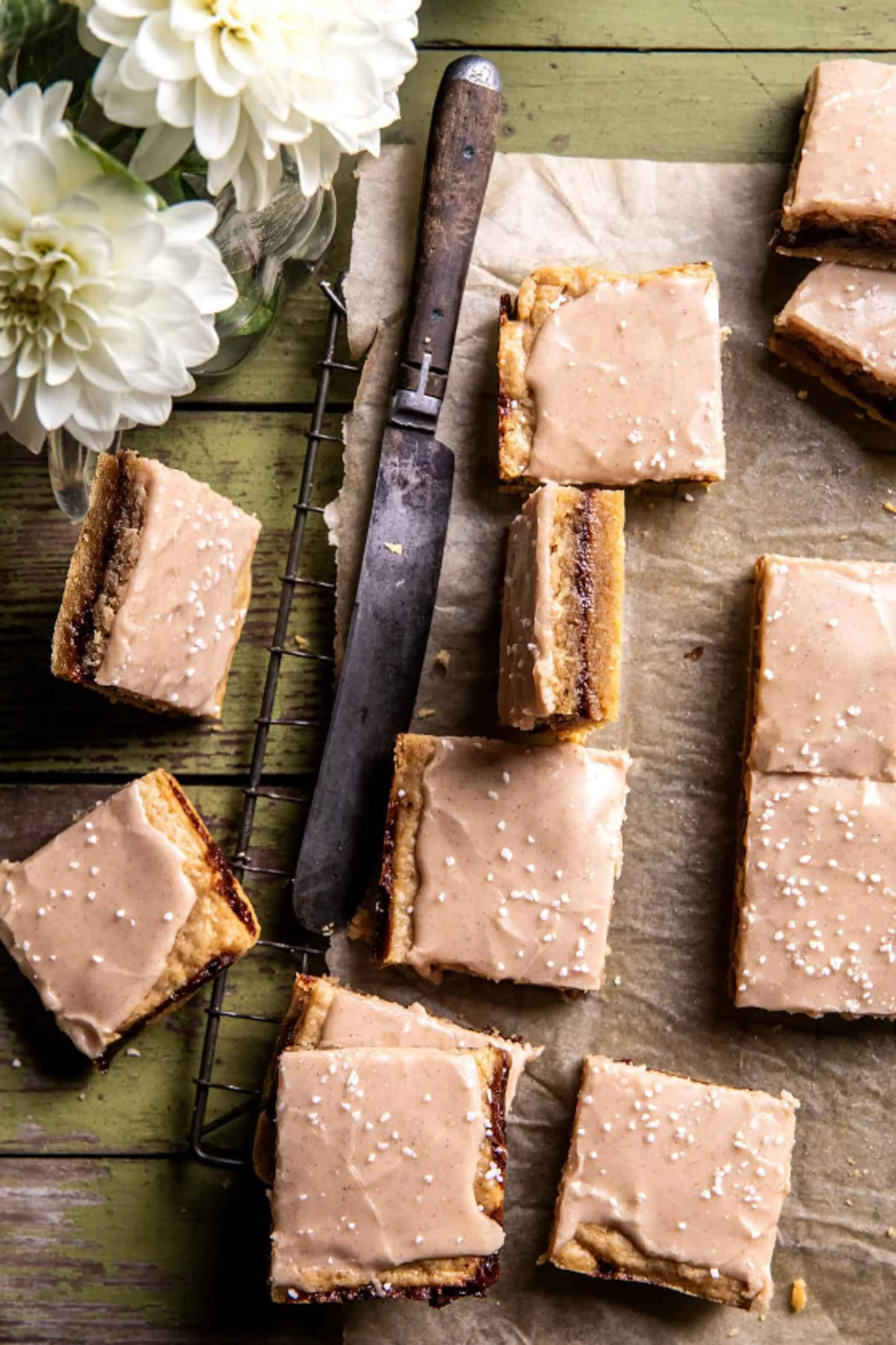 Frosted Brown Sugar Pop Tart Bars
