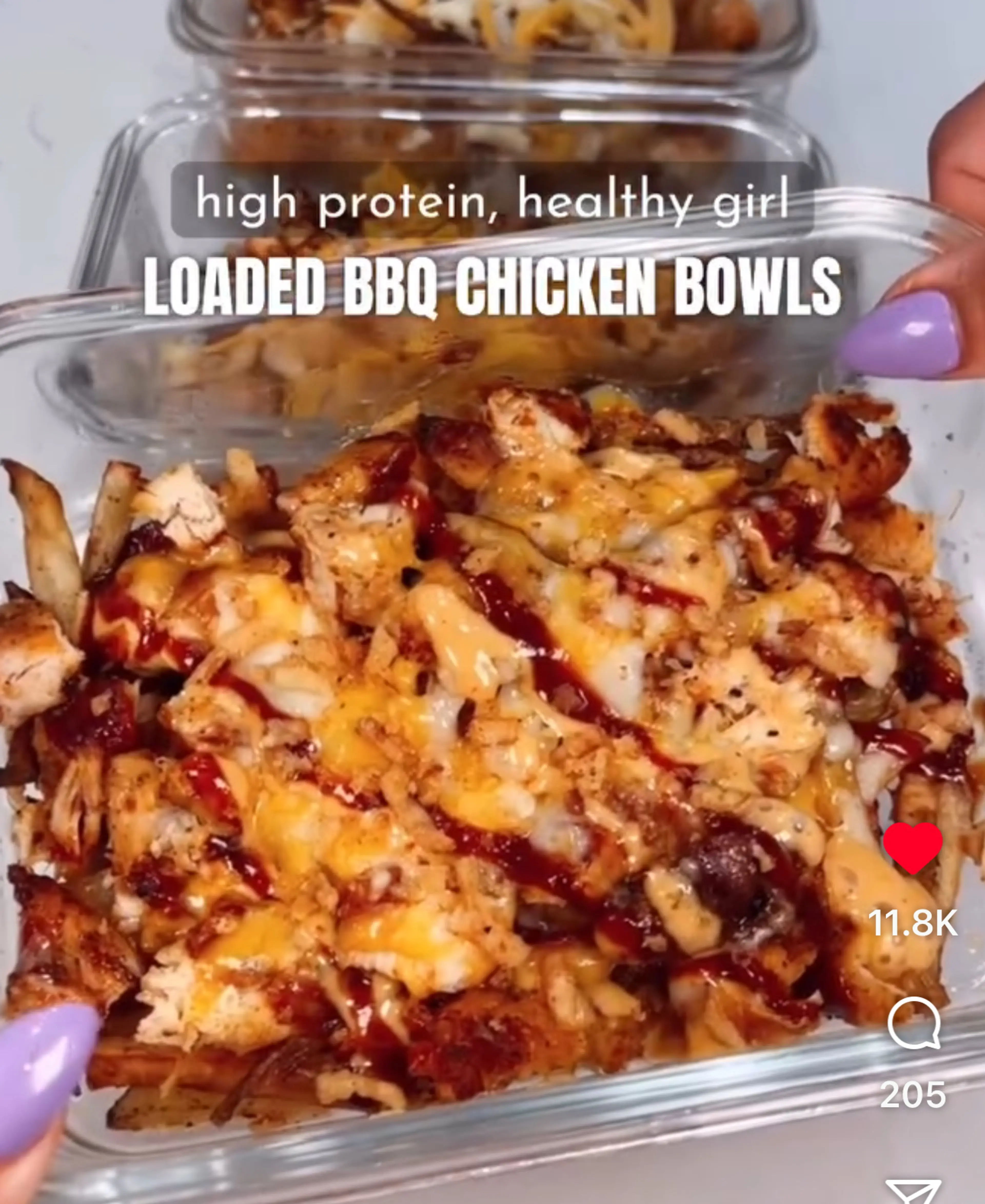Loaded BBQ Chicken Bowls