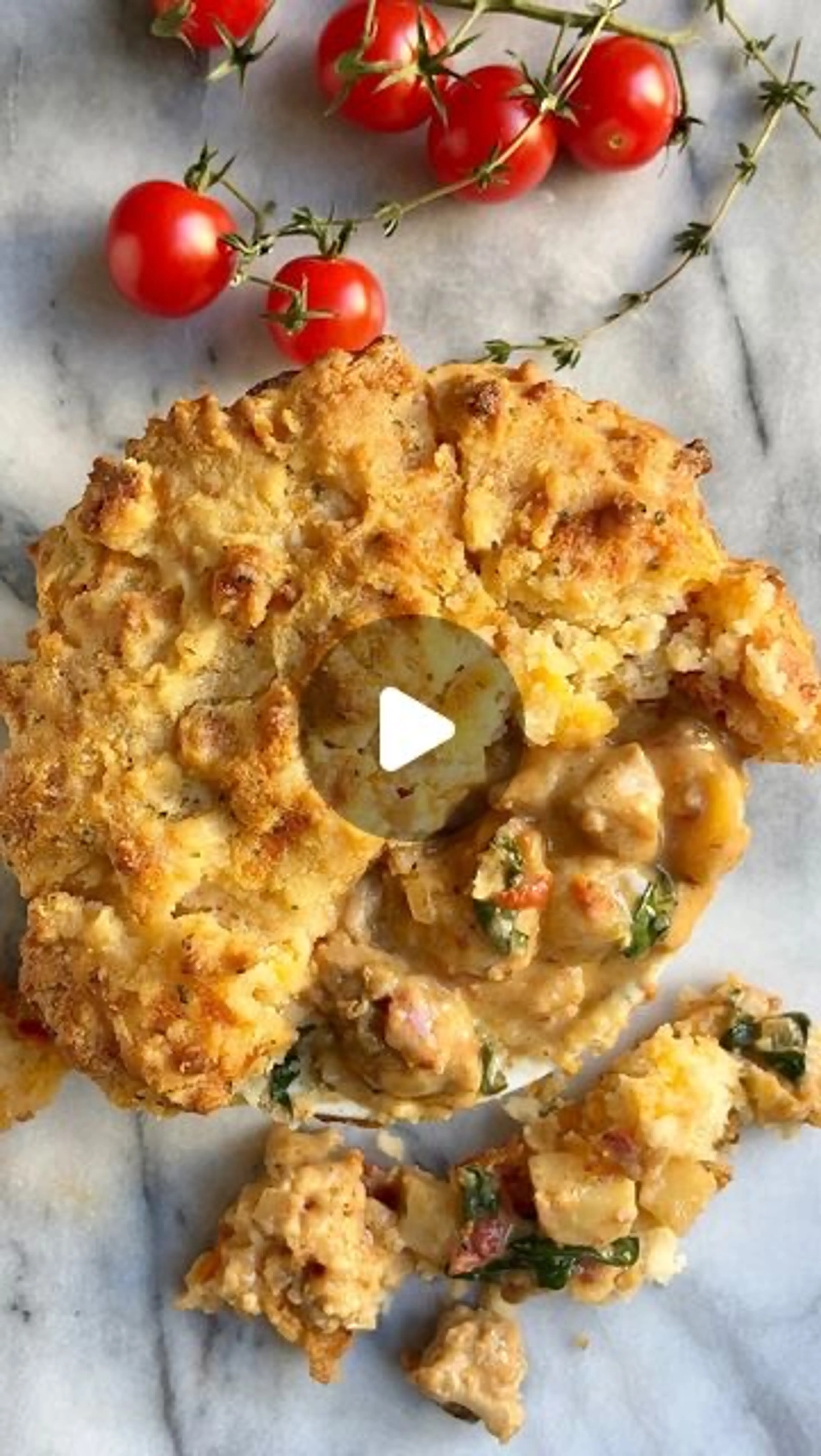 Marry Me Chicken Pot Pie | Kingcooks