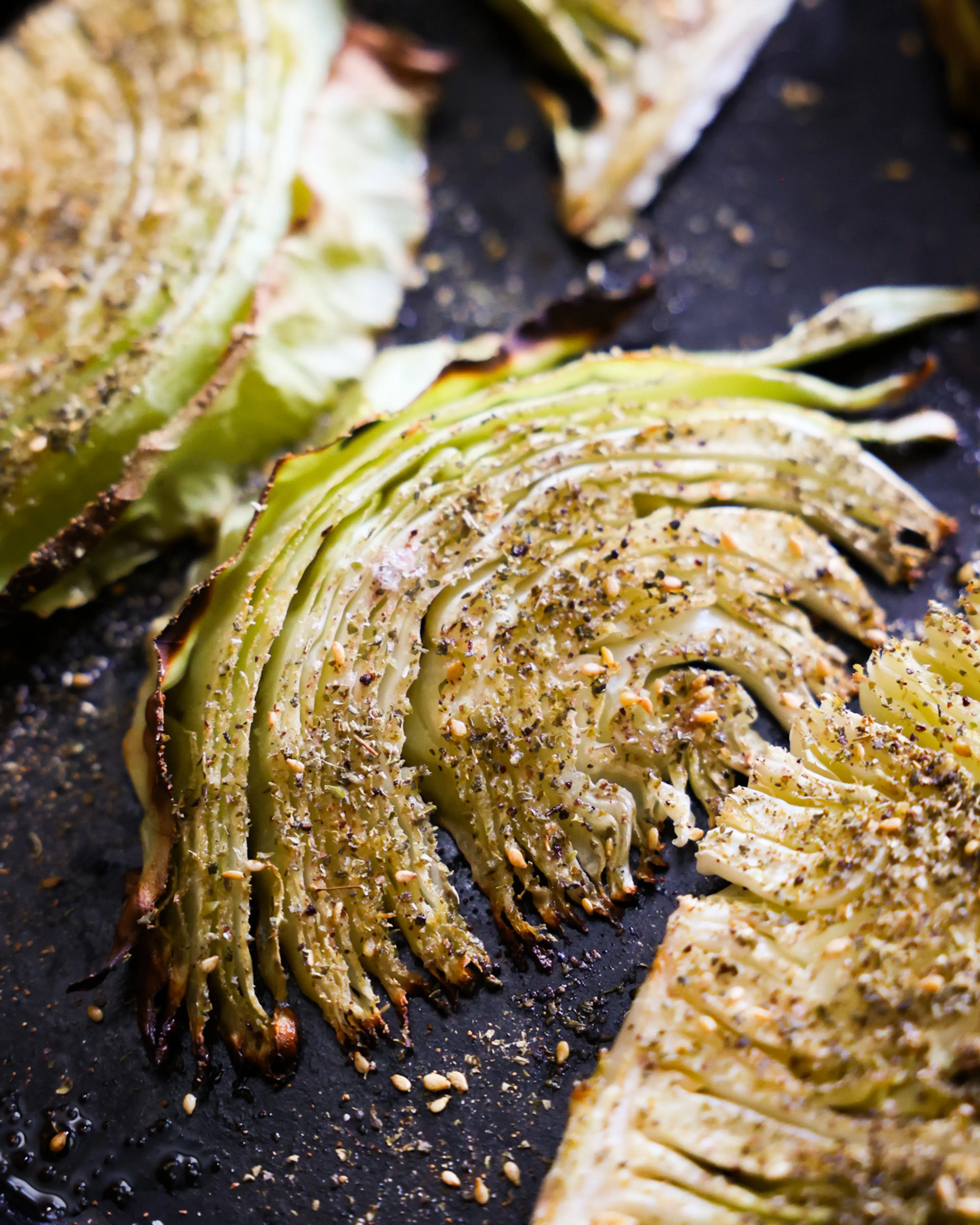 Tender Roasted Cabbage