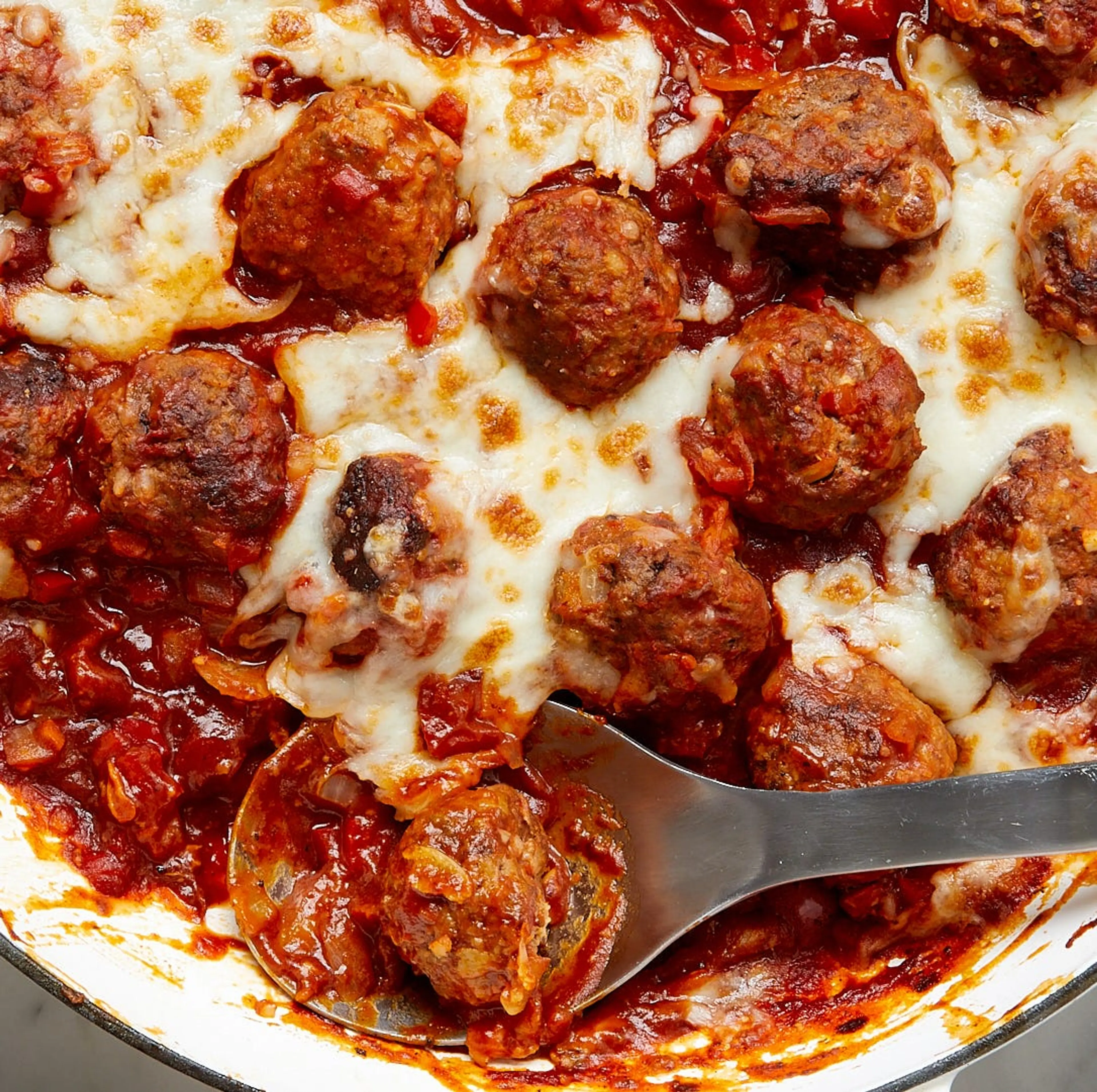 Sloppy Joe Meatball Bake