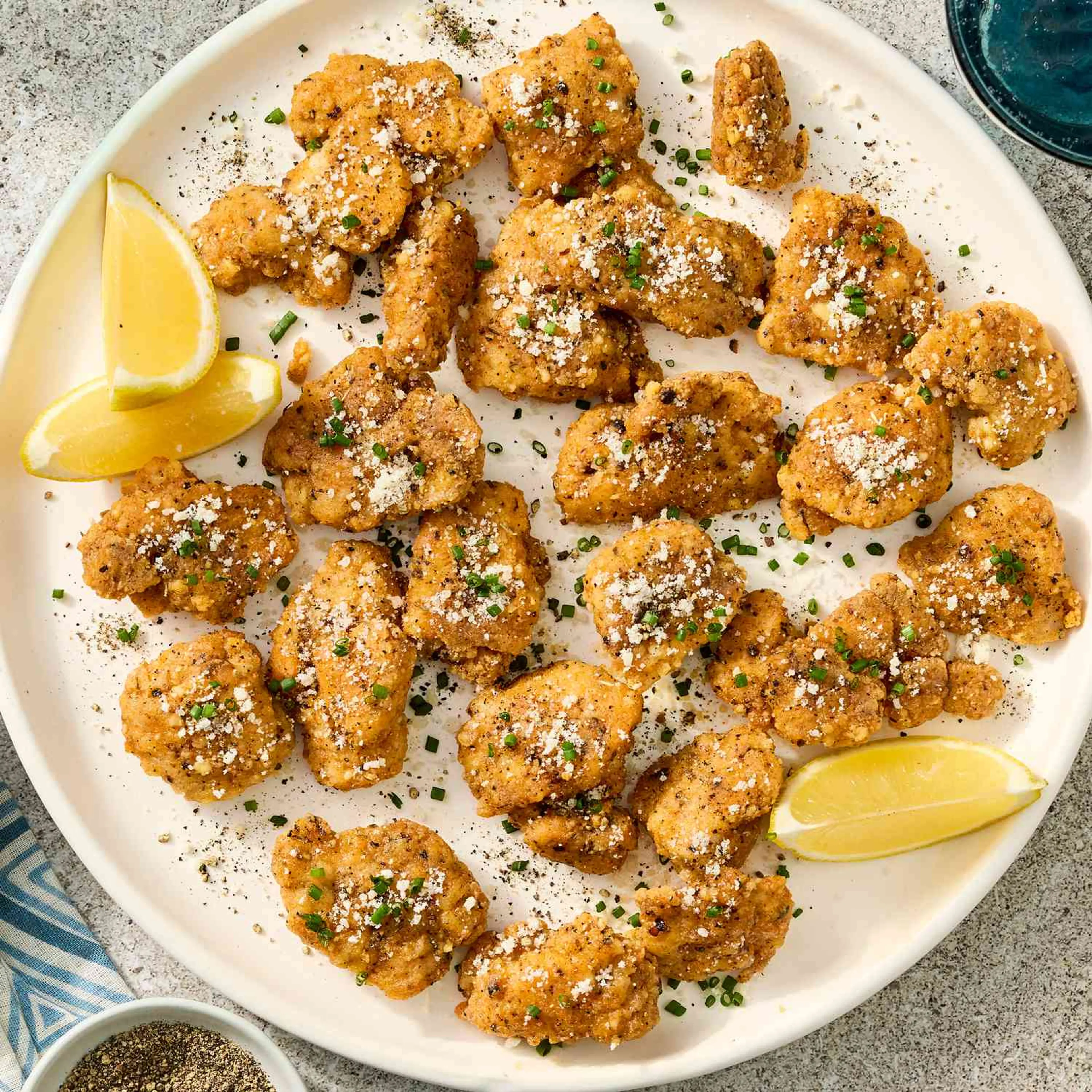 Cacio e Pepe Chicken Bites