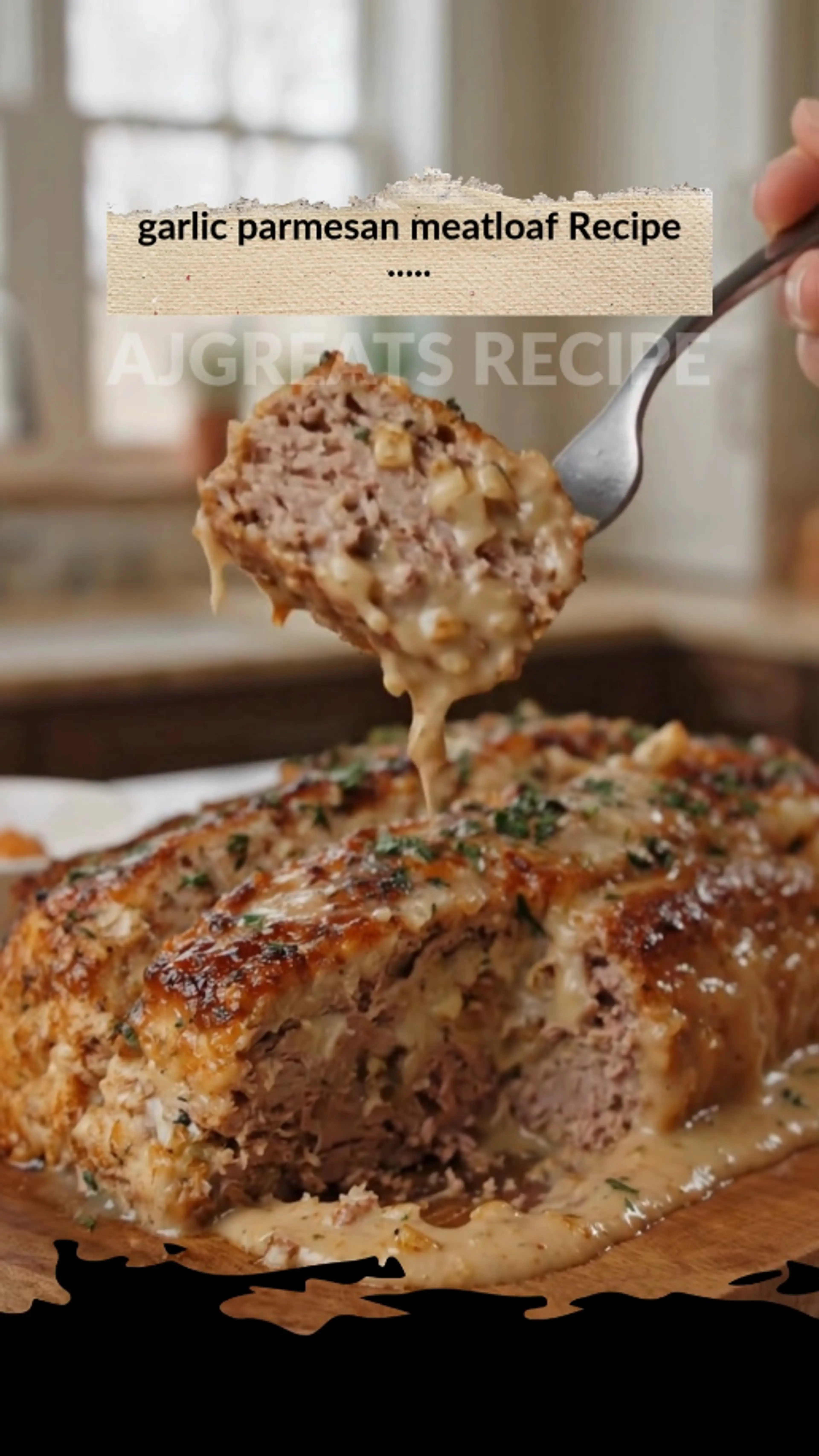 Garlic Parmesan Meatloaf