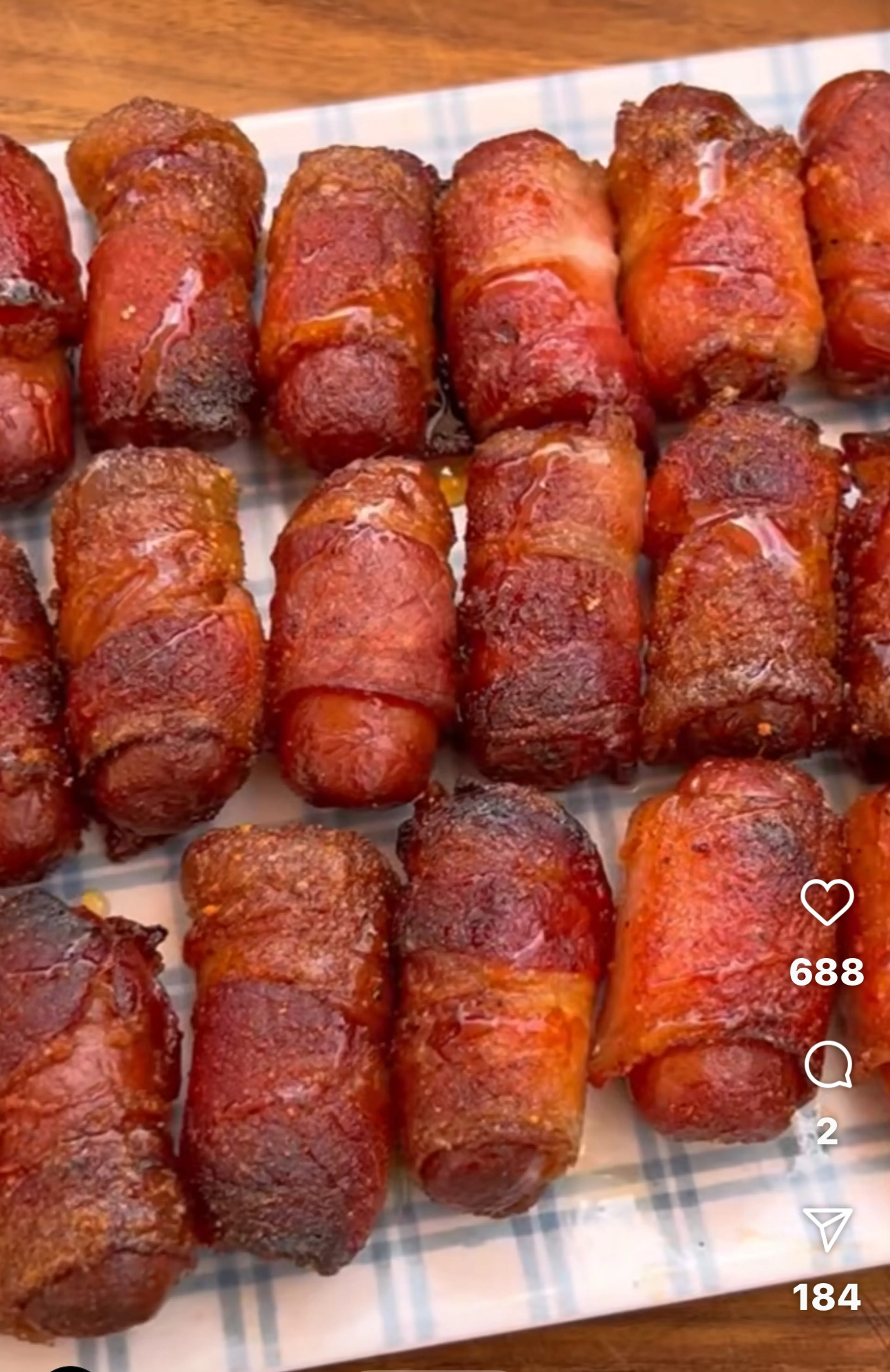 Bacon Wrapped Little Smokies