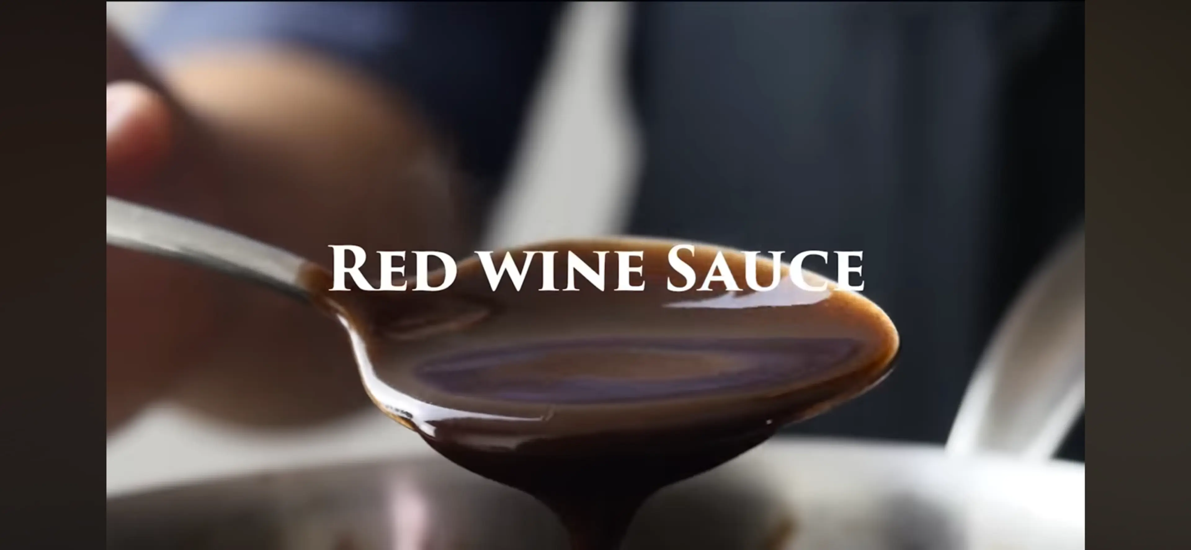 Red Wine Reduction Sauce