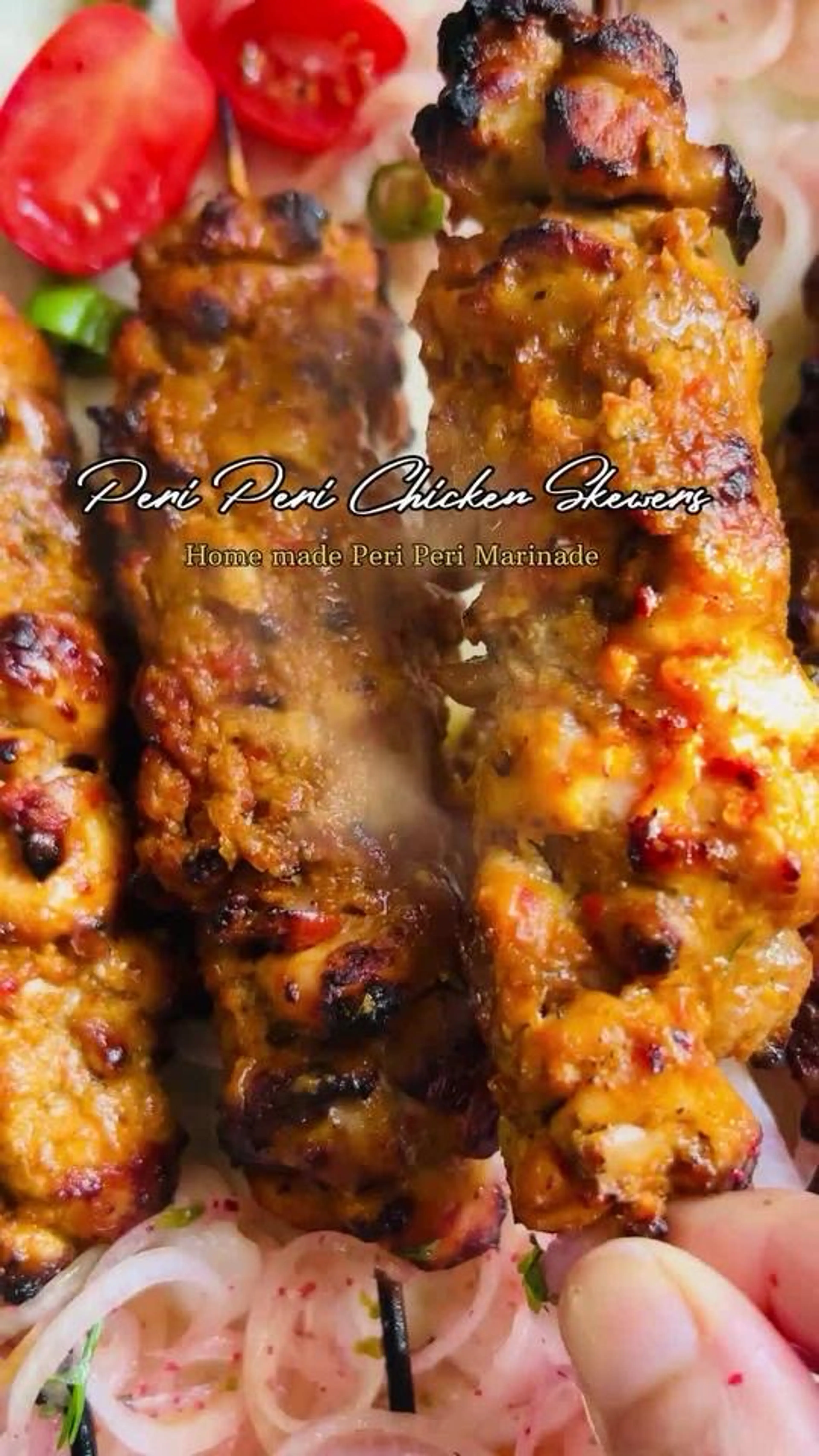 Peri Peri Chicken Skewers