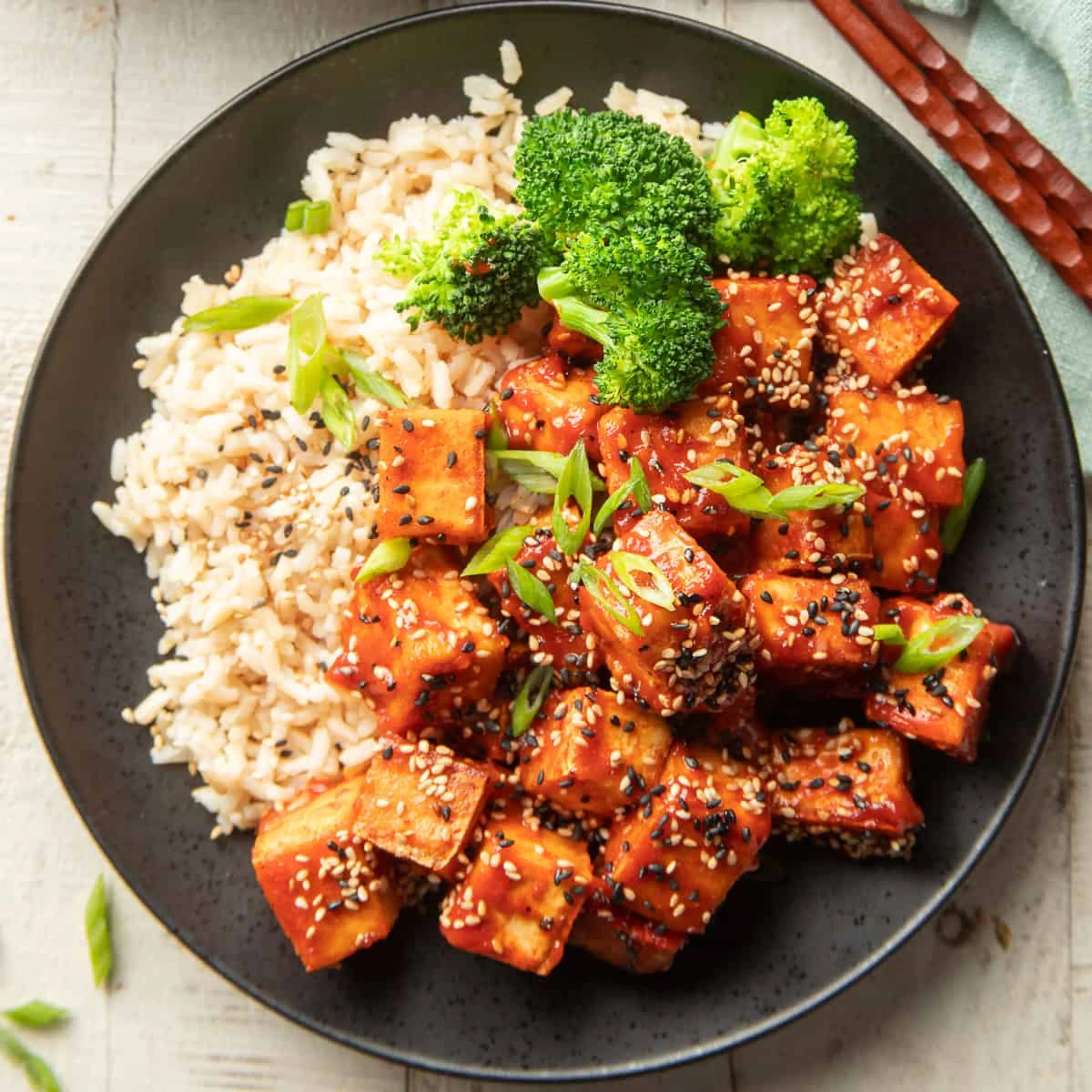 Spicy Gochujang Tofu