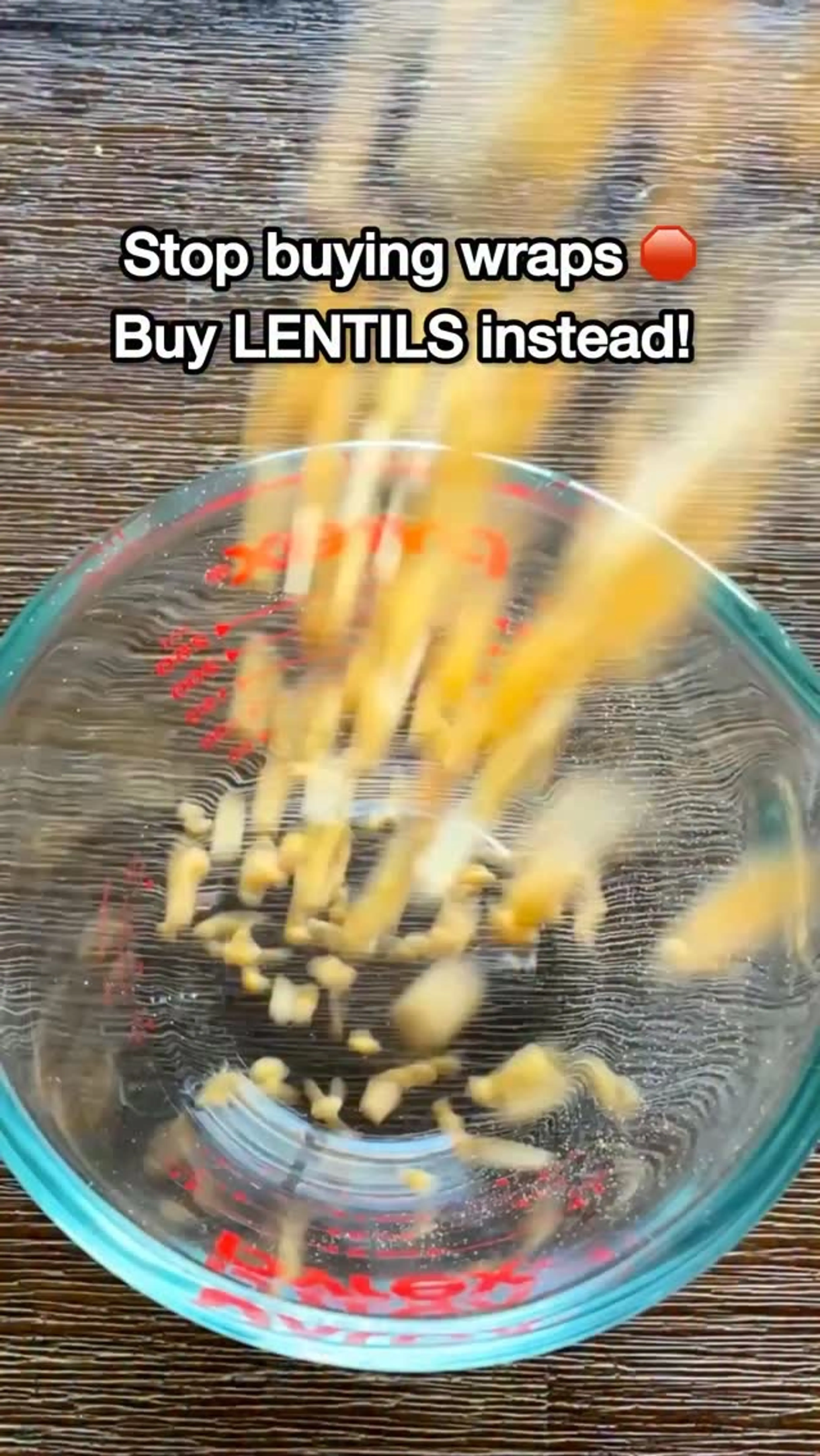 Lentil Tofu Wraps