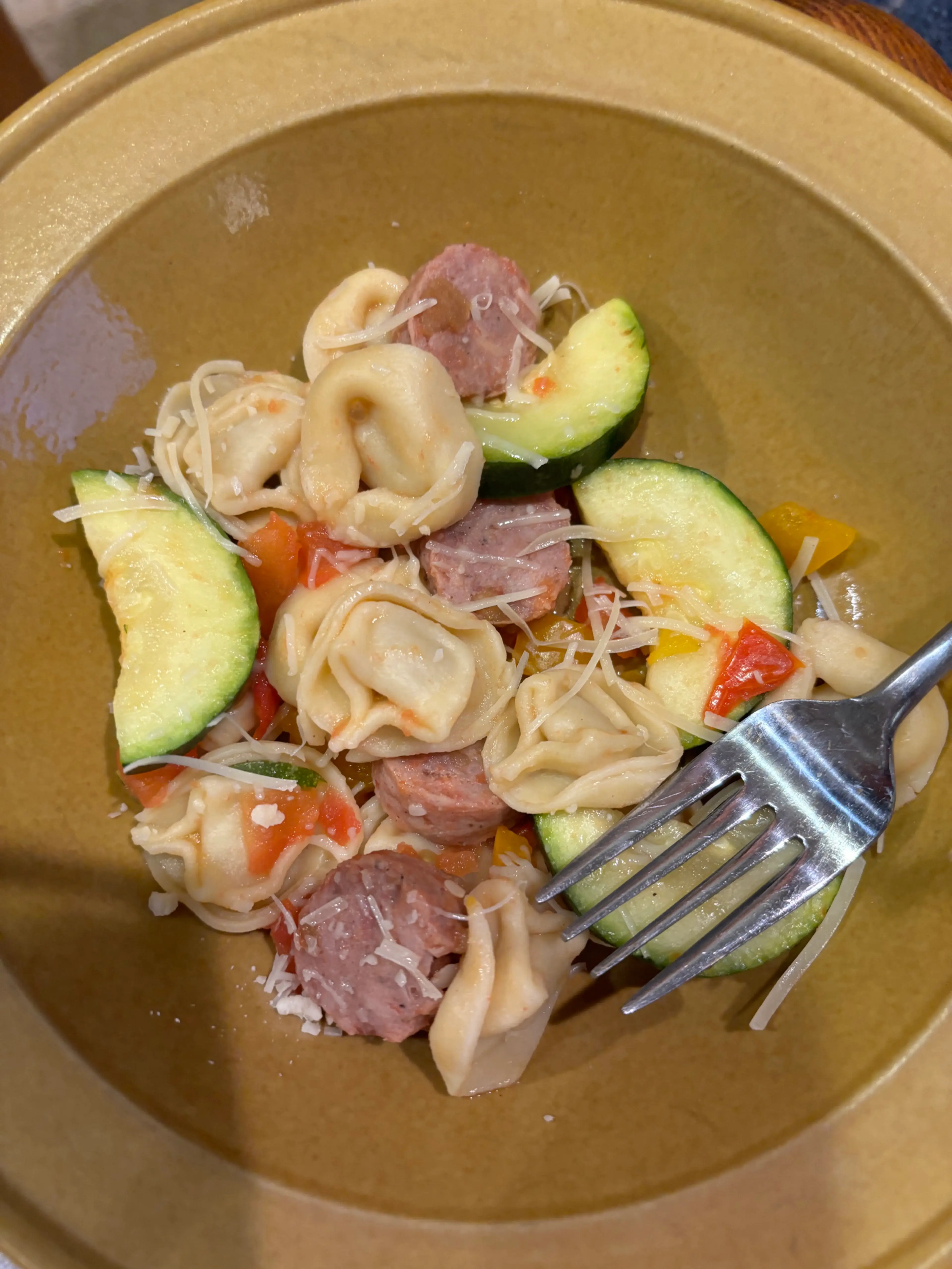 Tortellini with Fresh Vegetables