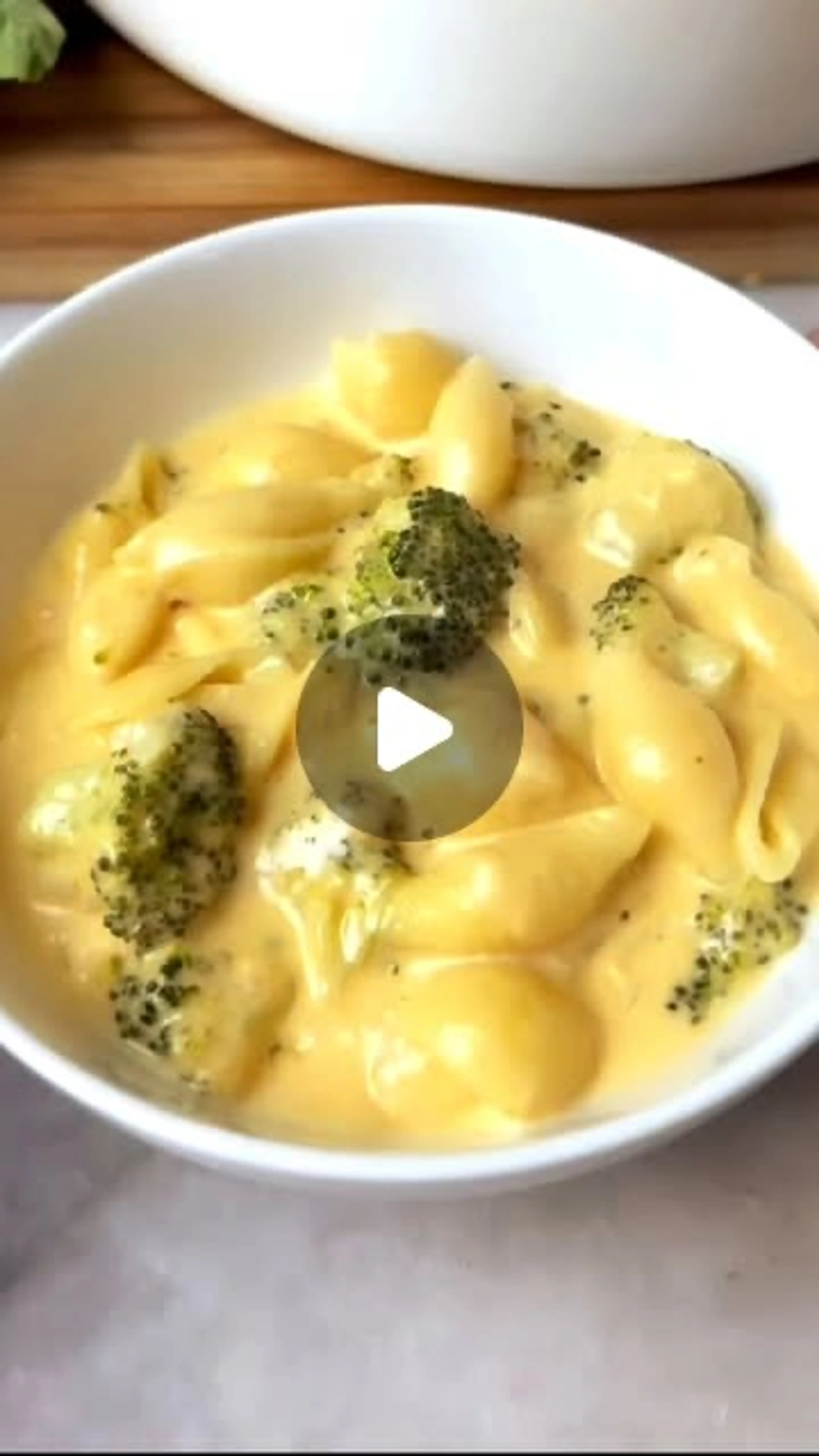 Broccoli Cheddar Soup Meets Mac & Cheese in This Healthy(ish