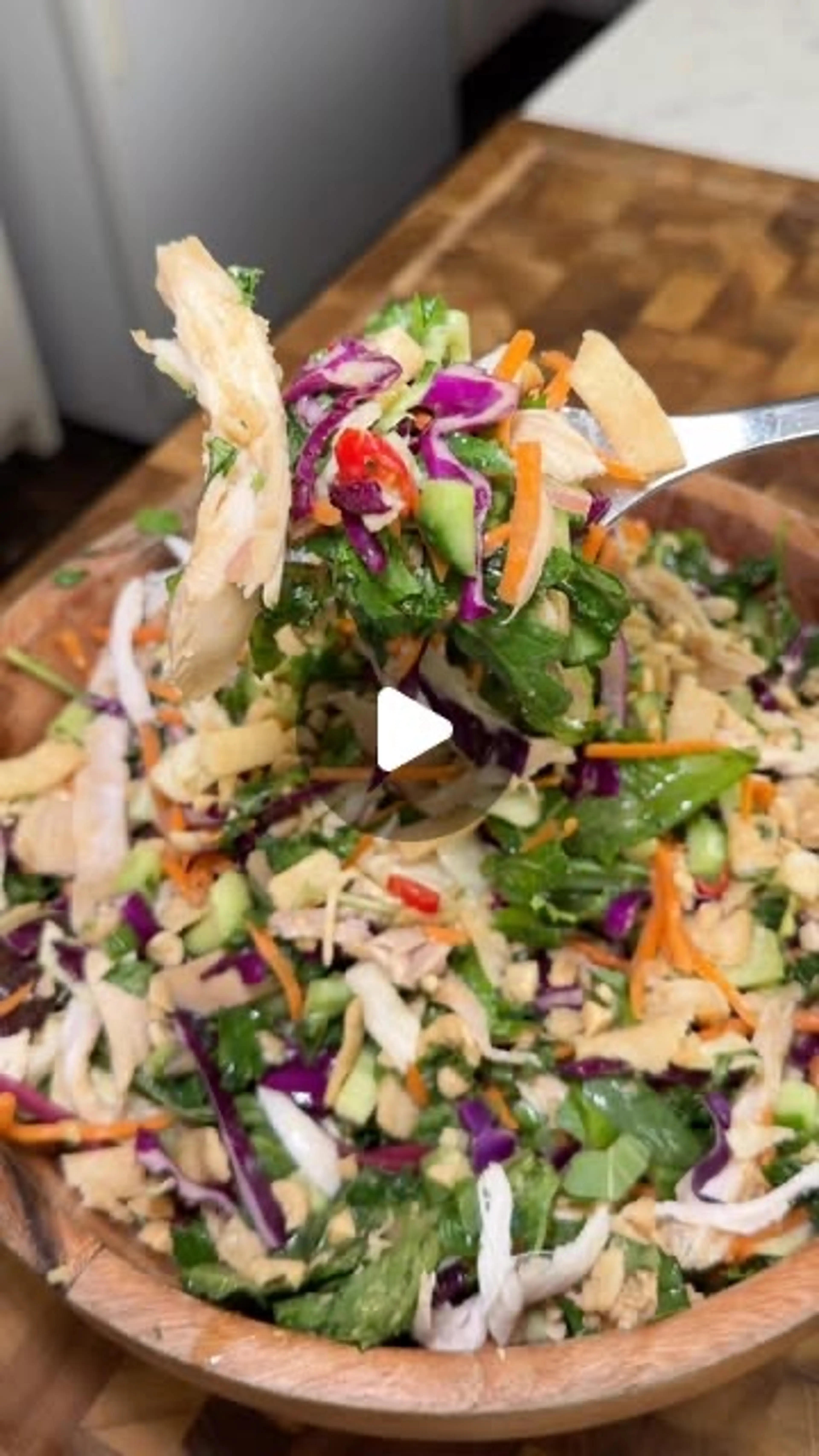 Sweet And Spicy Asian Chicken Salad