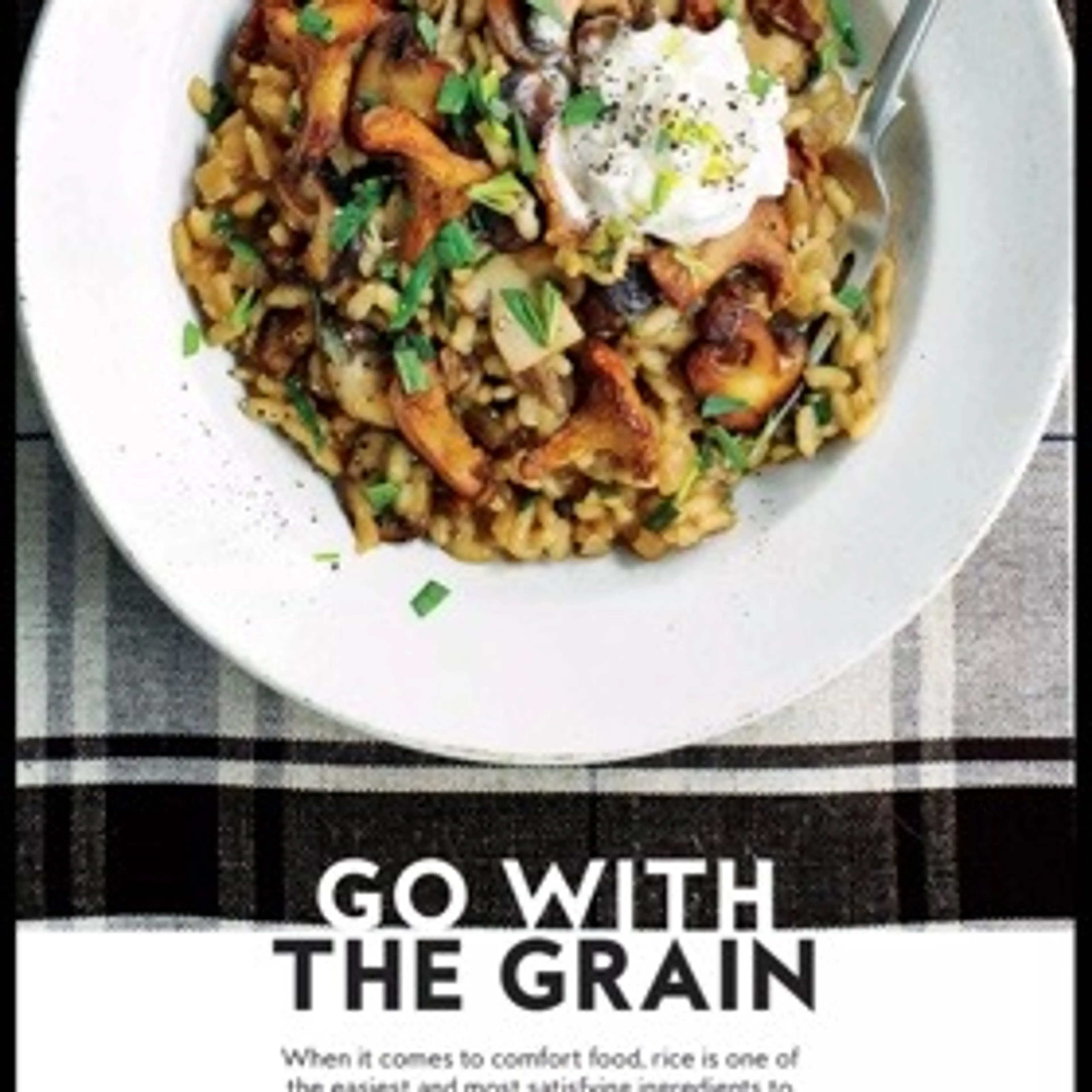 MUSHROOM, MASCARPONE & TRUFFLE RISOTTO