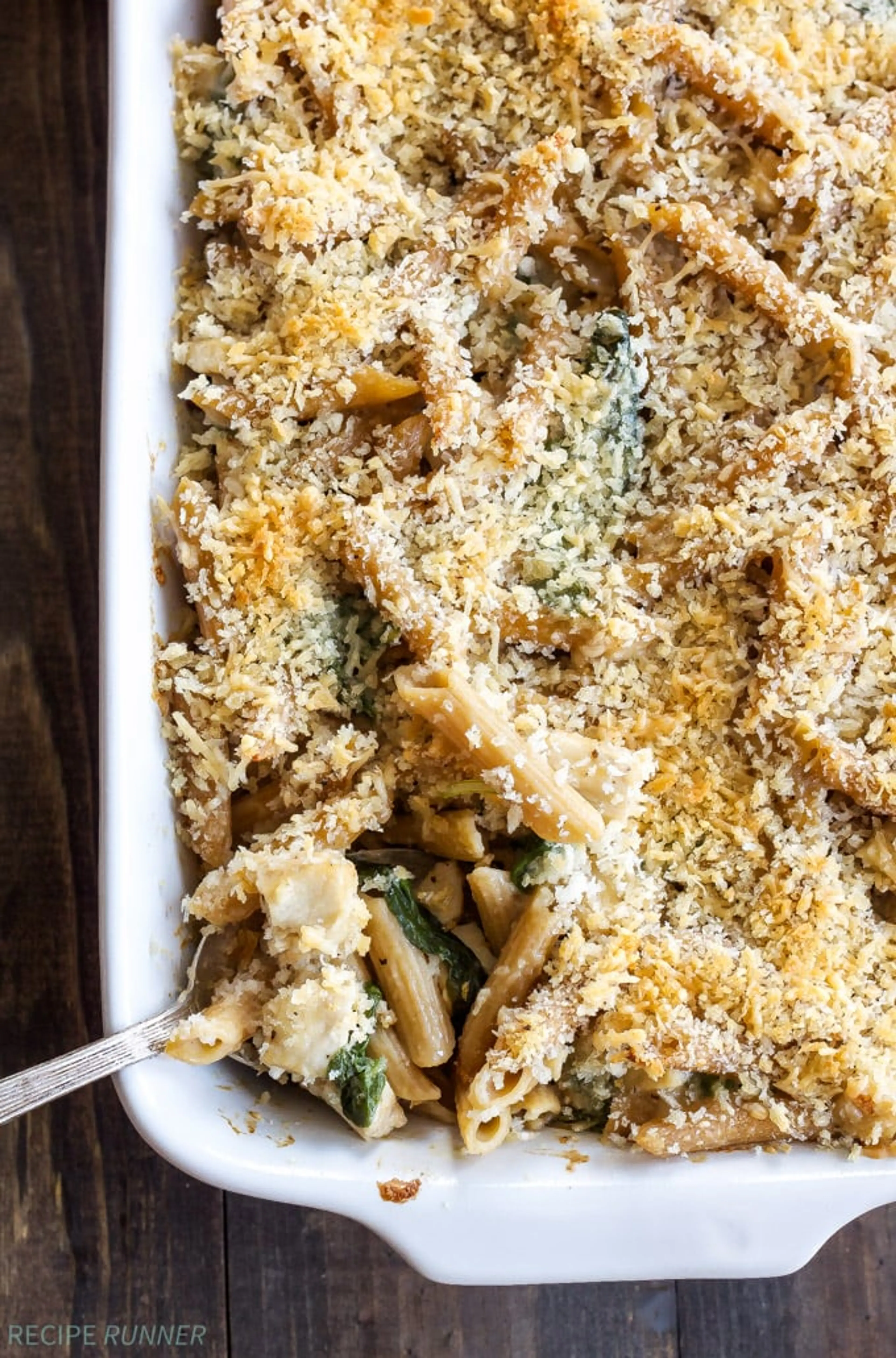 Chicken Caesar Pasta Bake