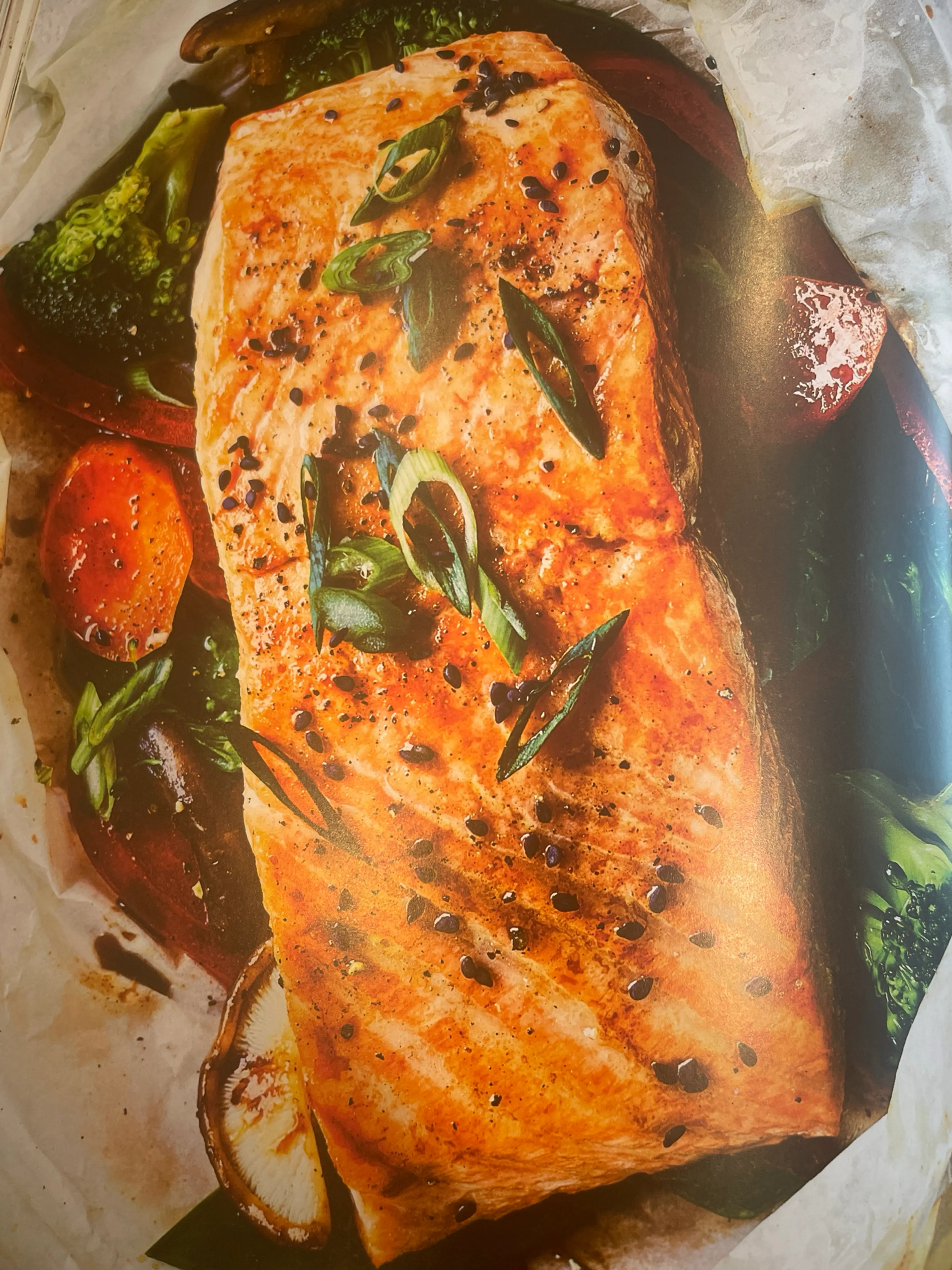 Teriyaki Salmon Packets