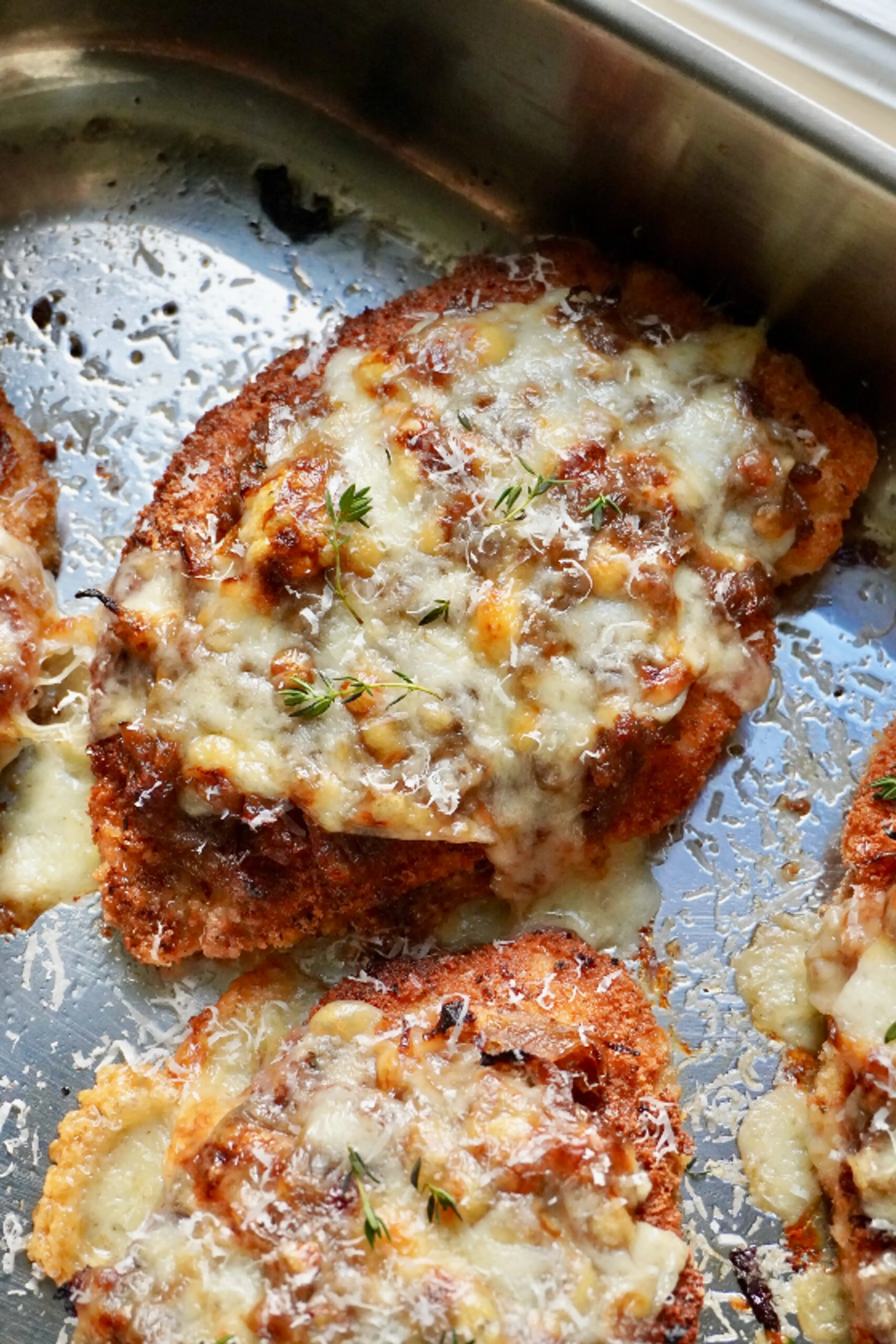 French Onion Chicken Parm