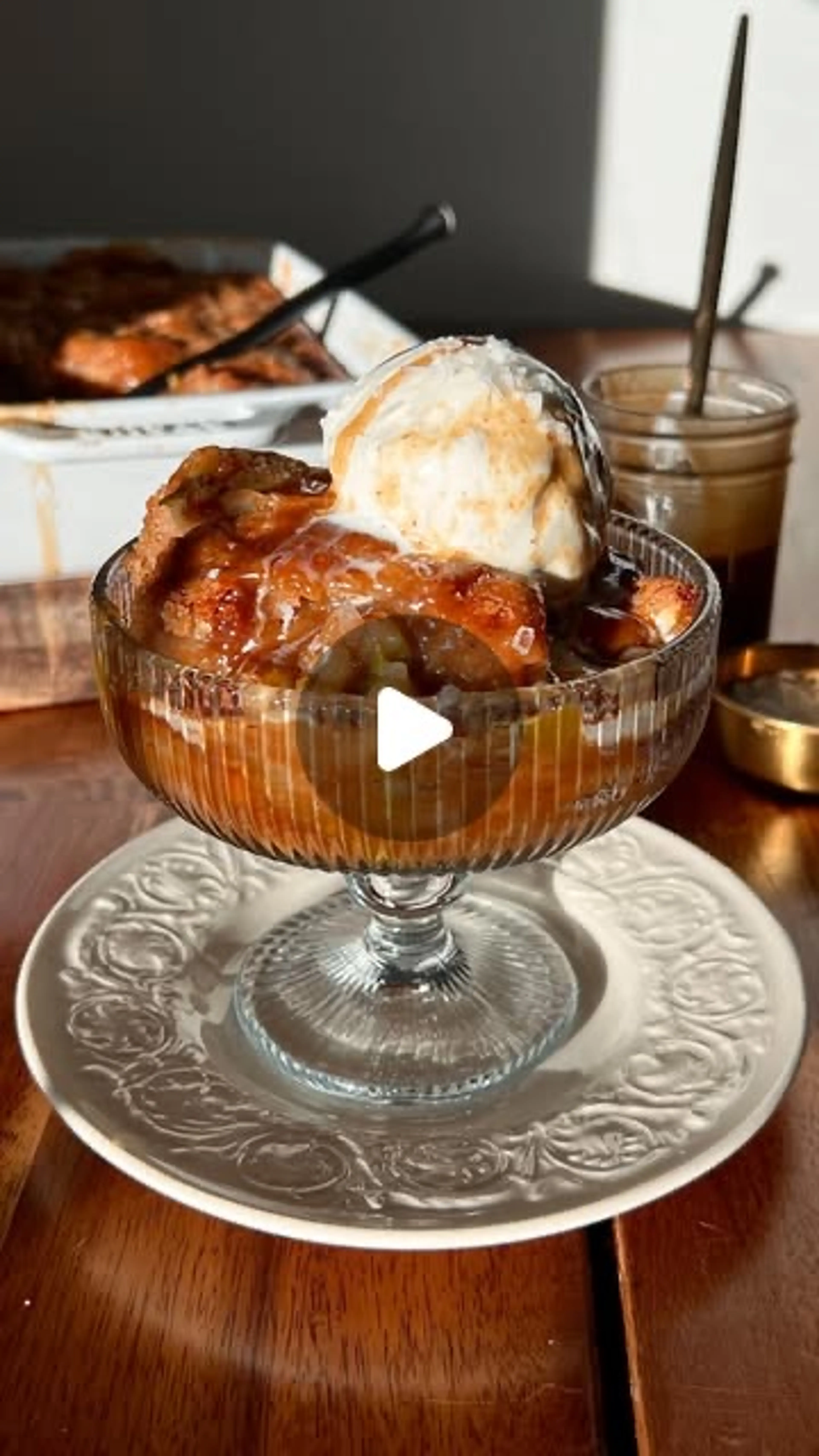 Caramel Apple Pudding Cake